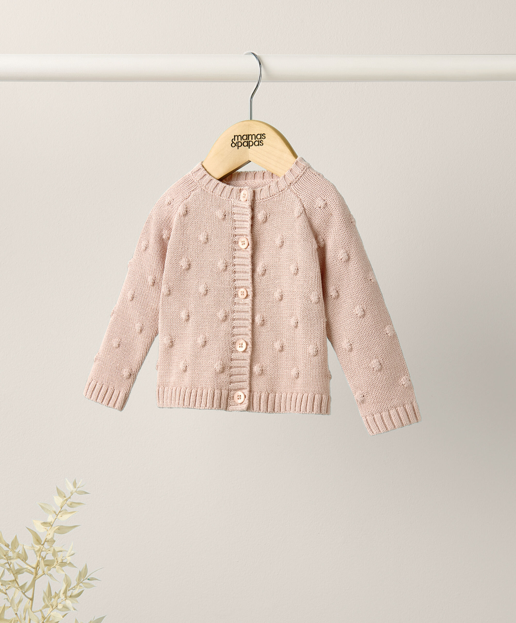 Bobble Knit Cardigan image number 4