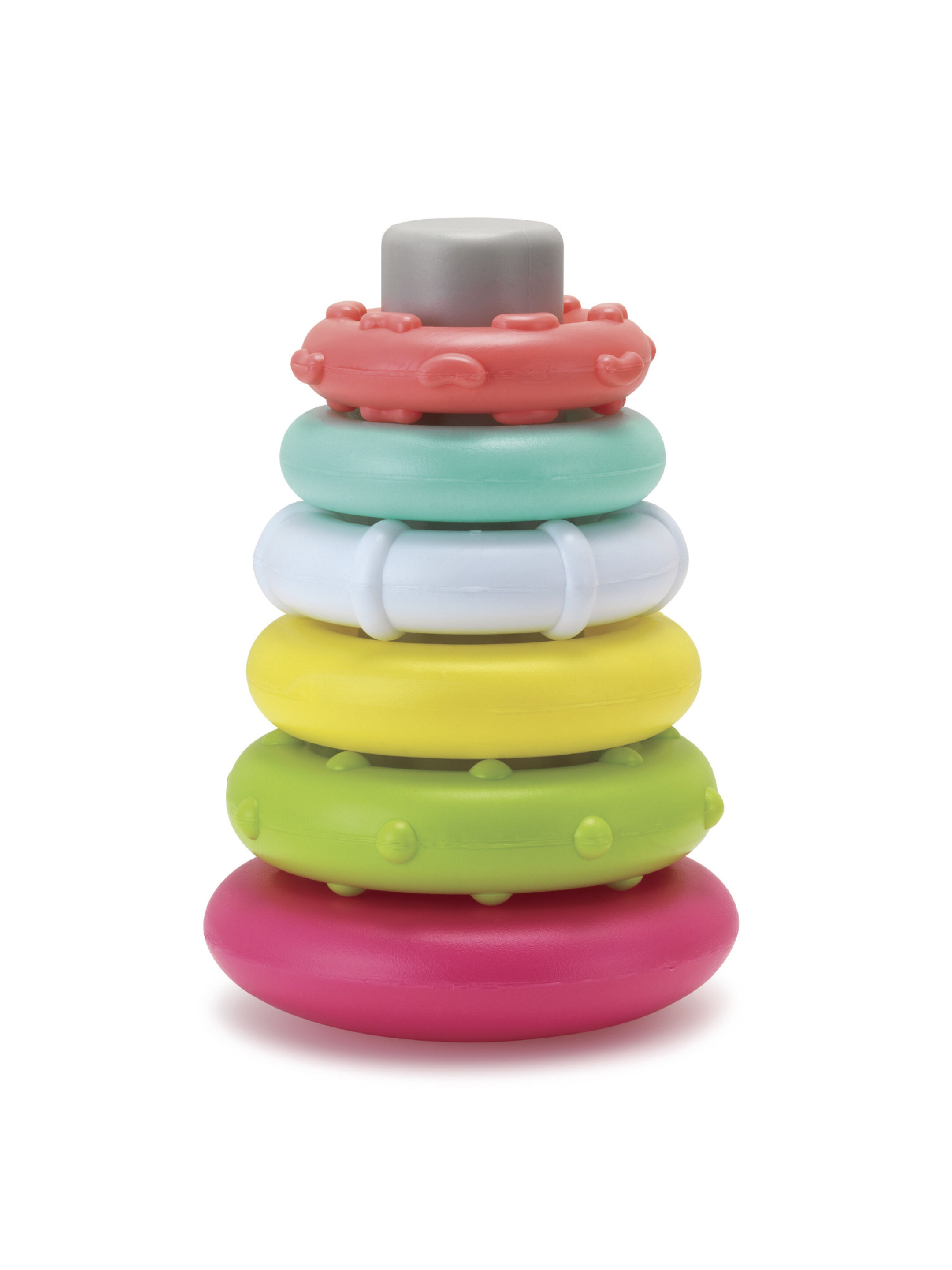 Infantino Rock N Rings - Pink image number 1