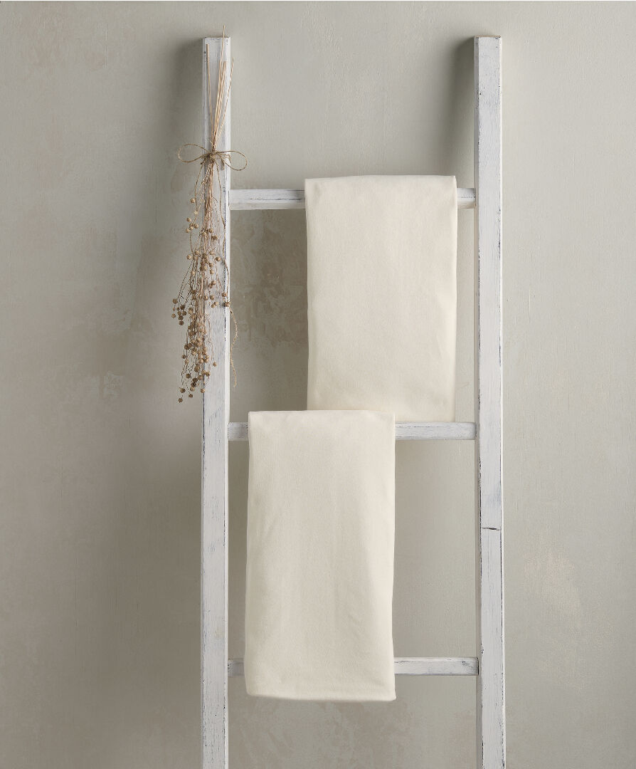 Fitted Moses Sheets - Cream (Pack of 2) image number 1