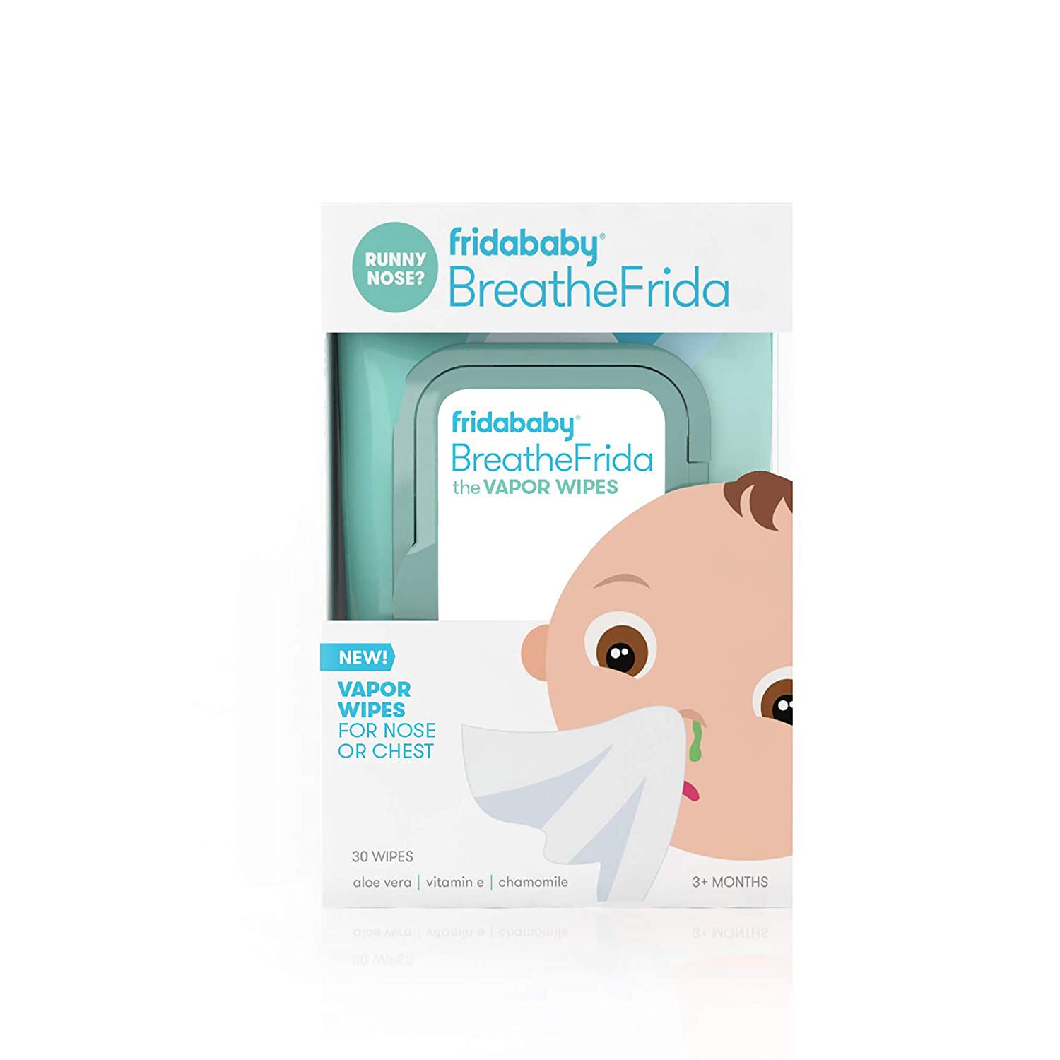 Frida Baby - BreatheFrida Baby Vapor Wipes For Nose Or Chest