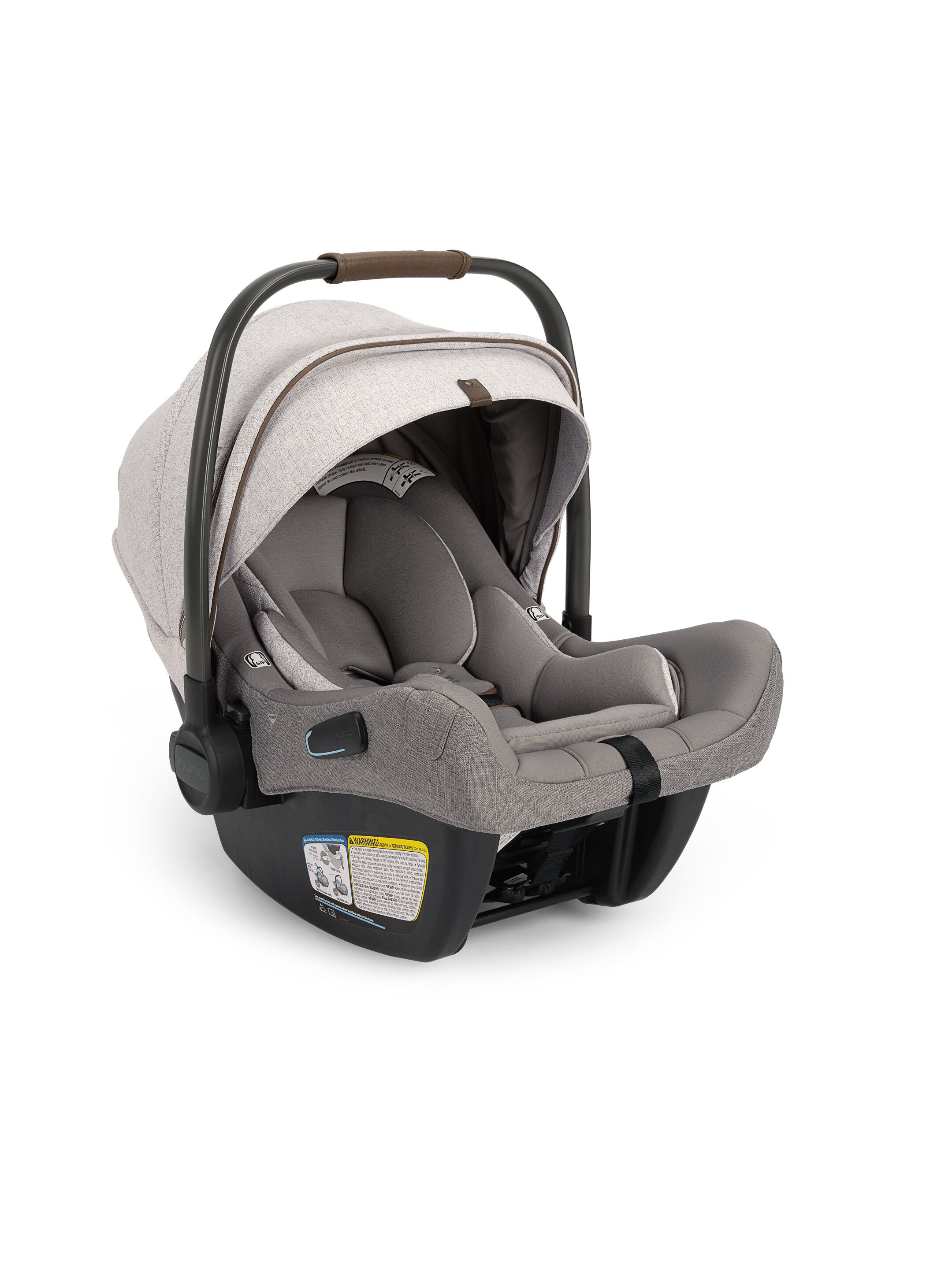 Nuna Pipa lite rx Infant Car Seat with PIPA Relx Base (Birth - 18 Months) - Grey image number 1