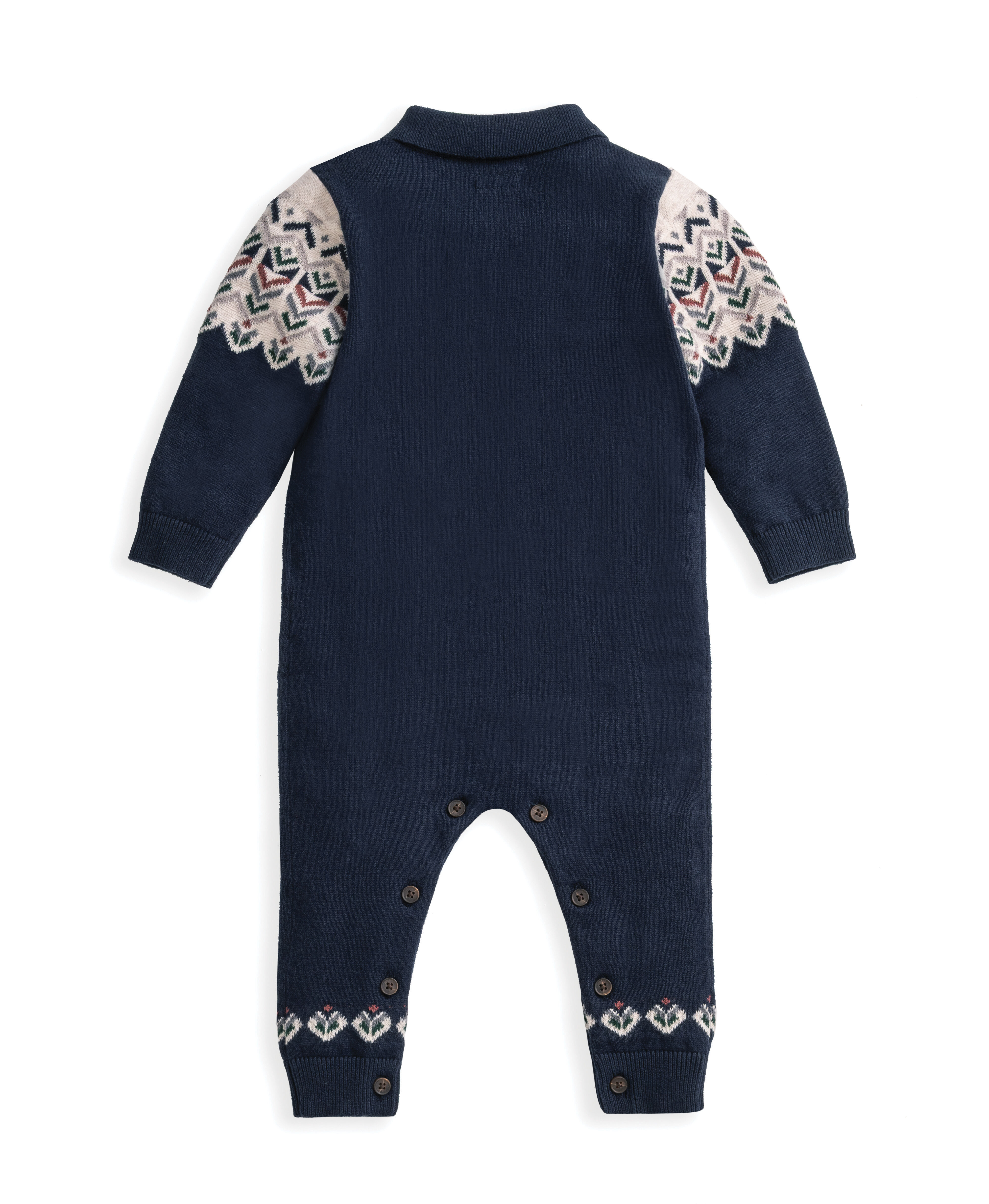 Fairisle Knitted Romper image number 3