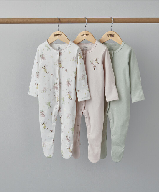 Pack Fairy Garden Sleepsuits
