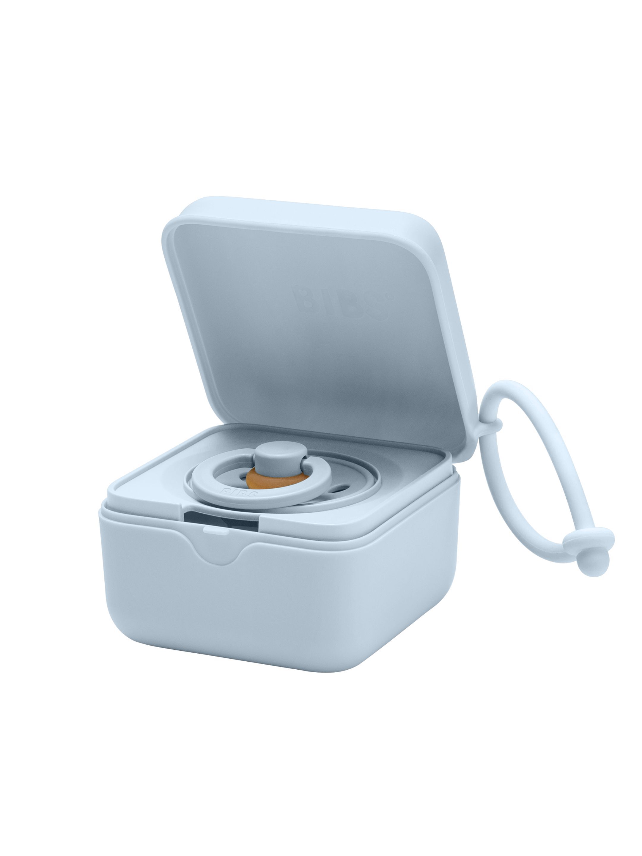 BIBS Pacifier box Baby Blue image number 1