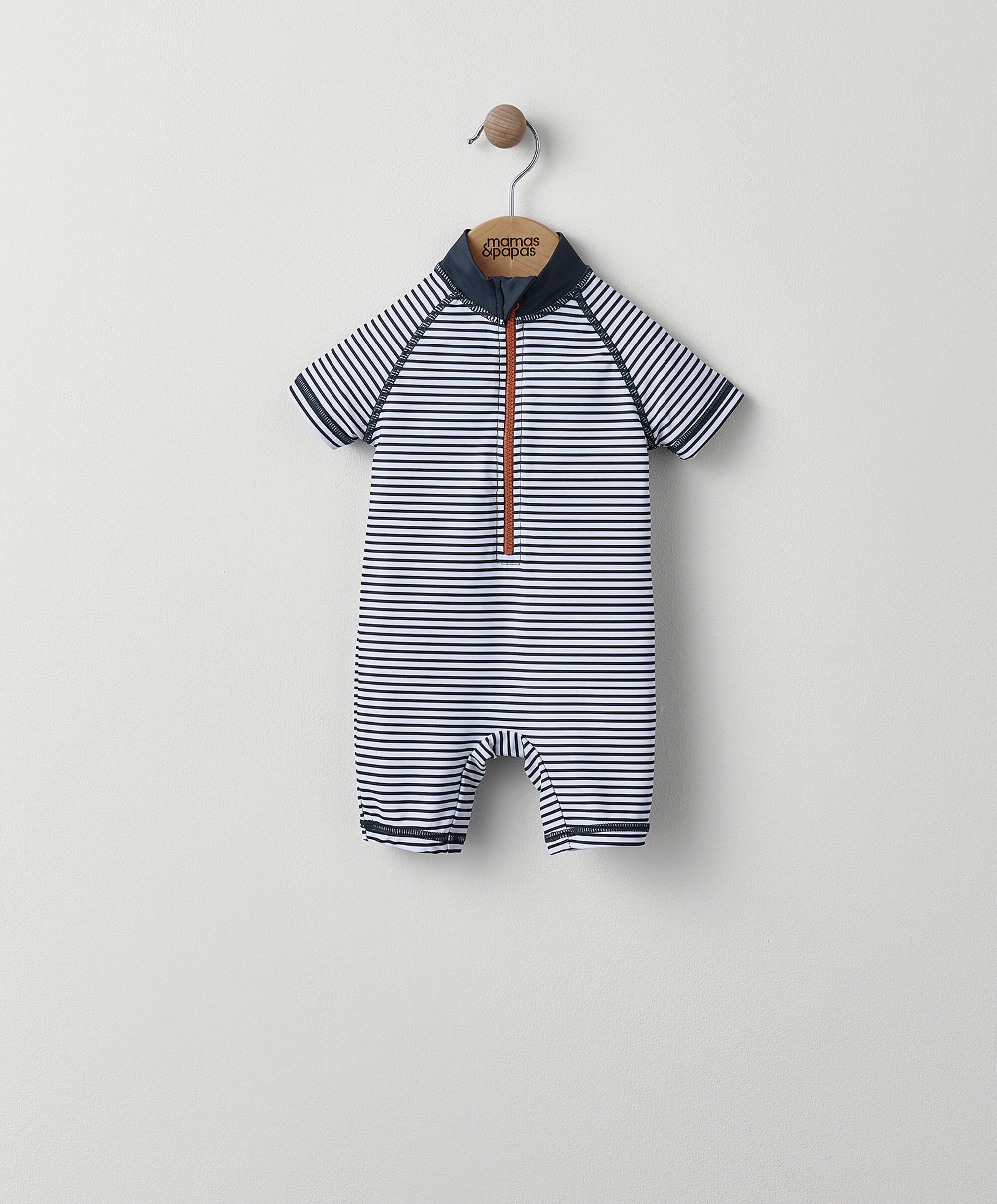 Striped Short Sleeve Rashsuit image number 1