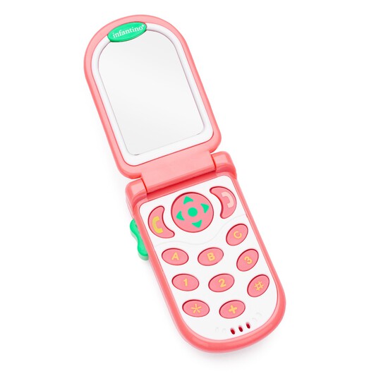 Infantino - Flip & Peek Fun Phone - Pink image number 1