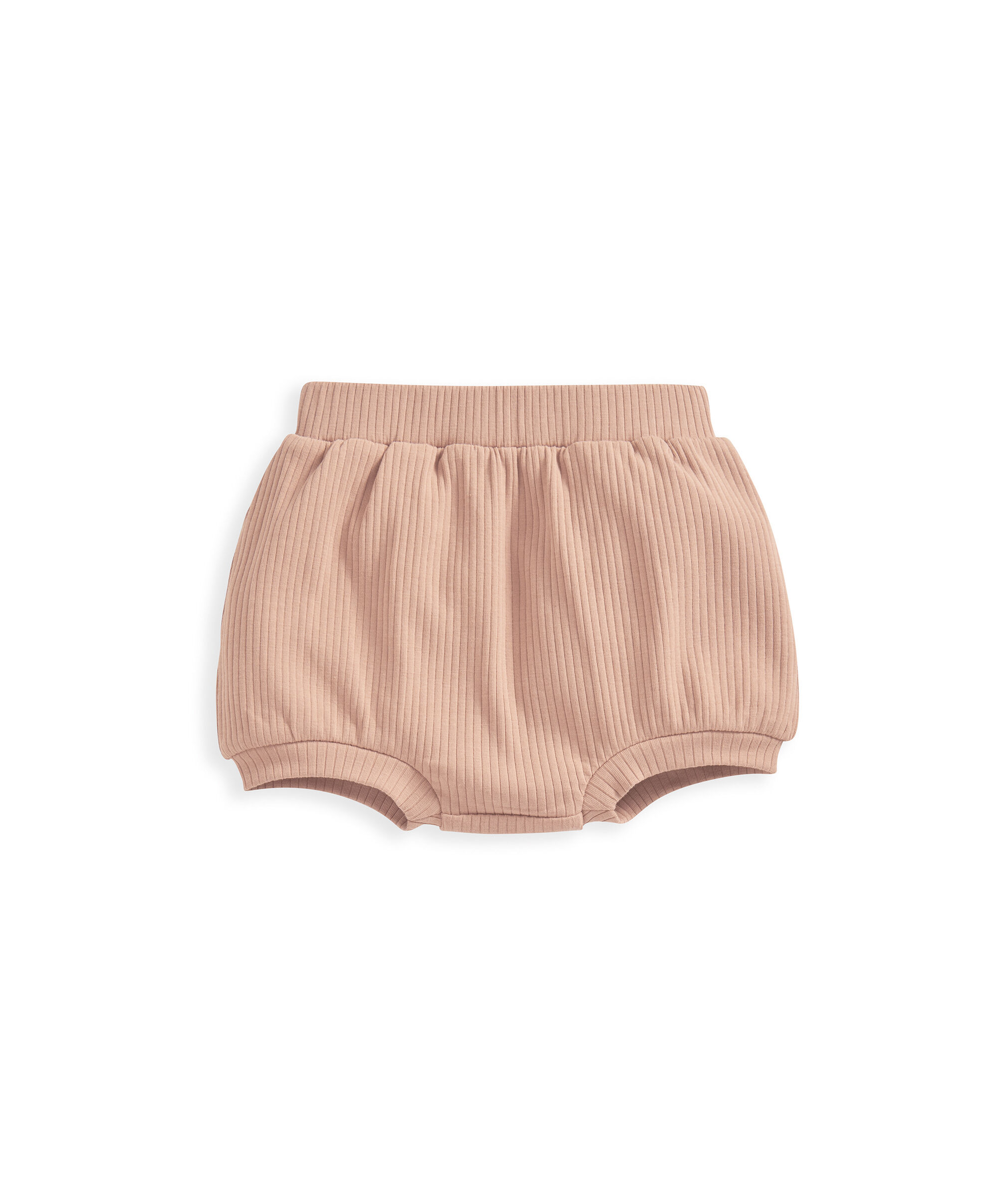 Terracotta Ribbed Short Set - 2 Piece Set image number 5