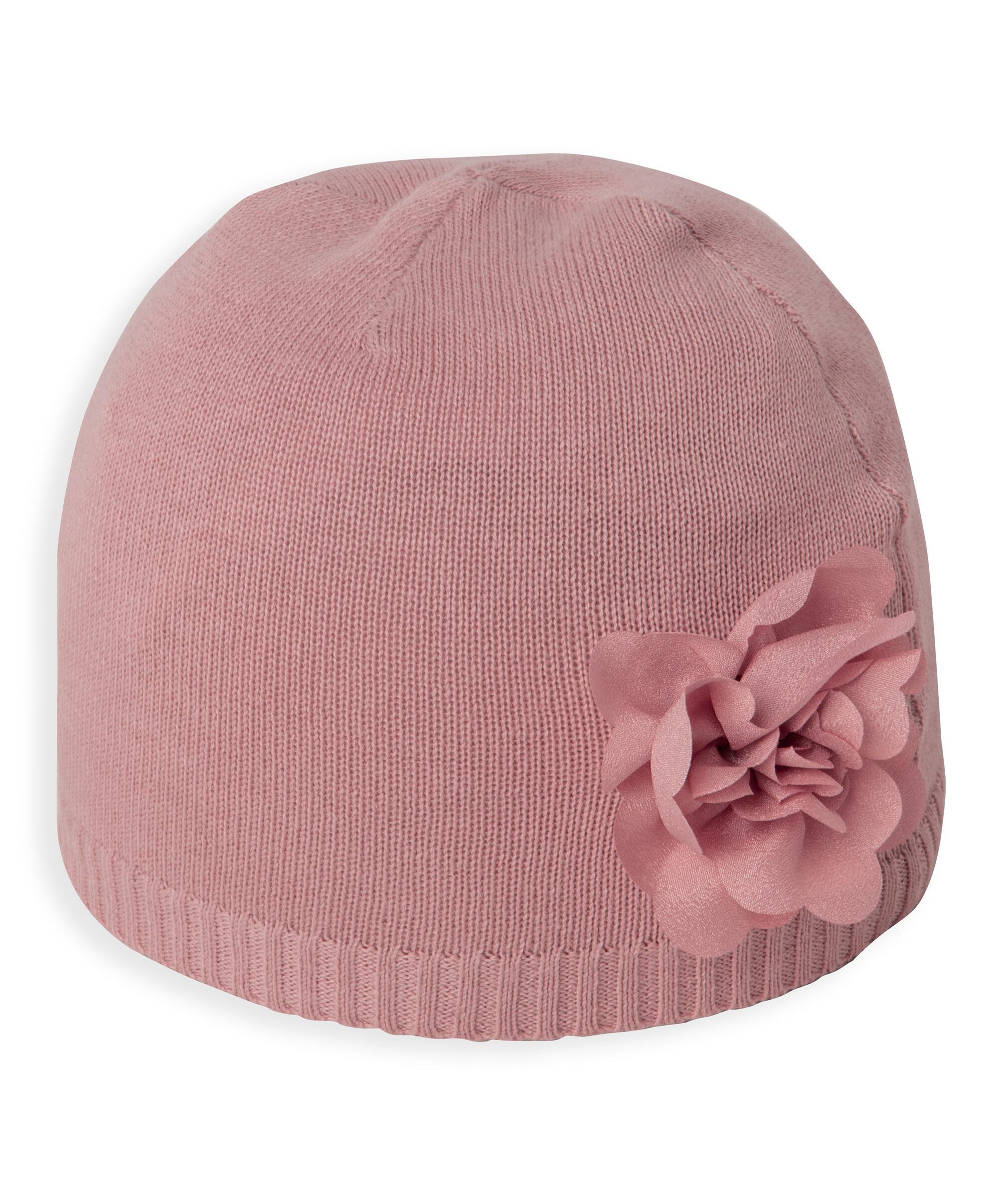 Flower Knitted Hat & Booties image number 2