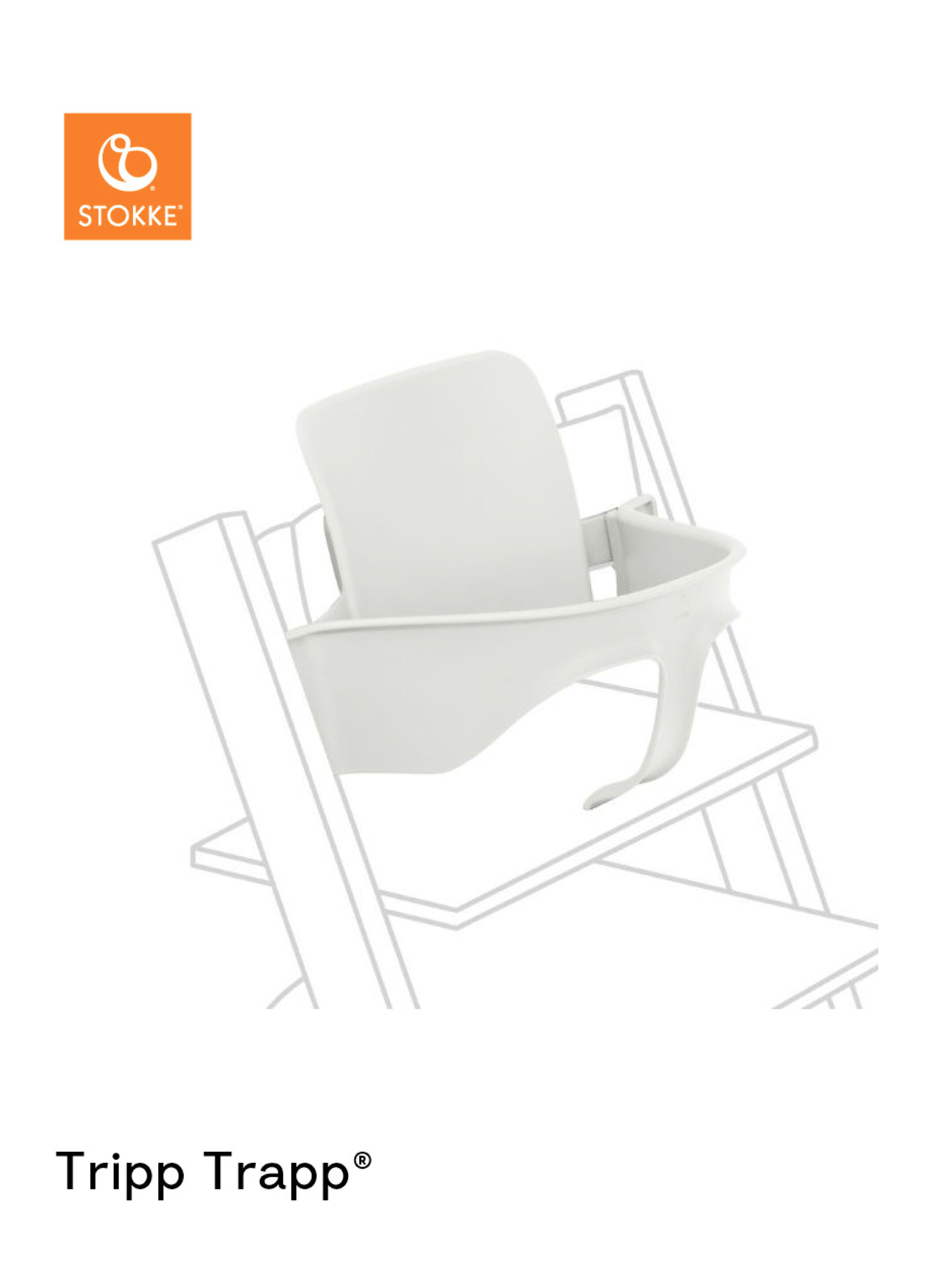 Stokke Tripp Trapp Baby Set V2 - White image number 1