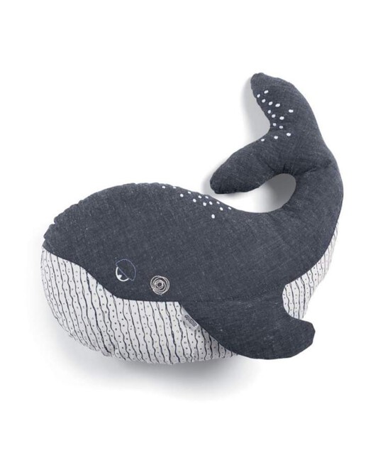 Sail Away With Me Whale Cushion image number 1