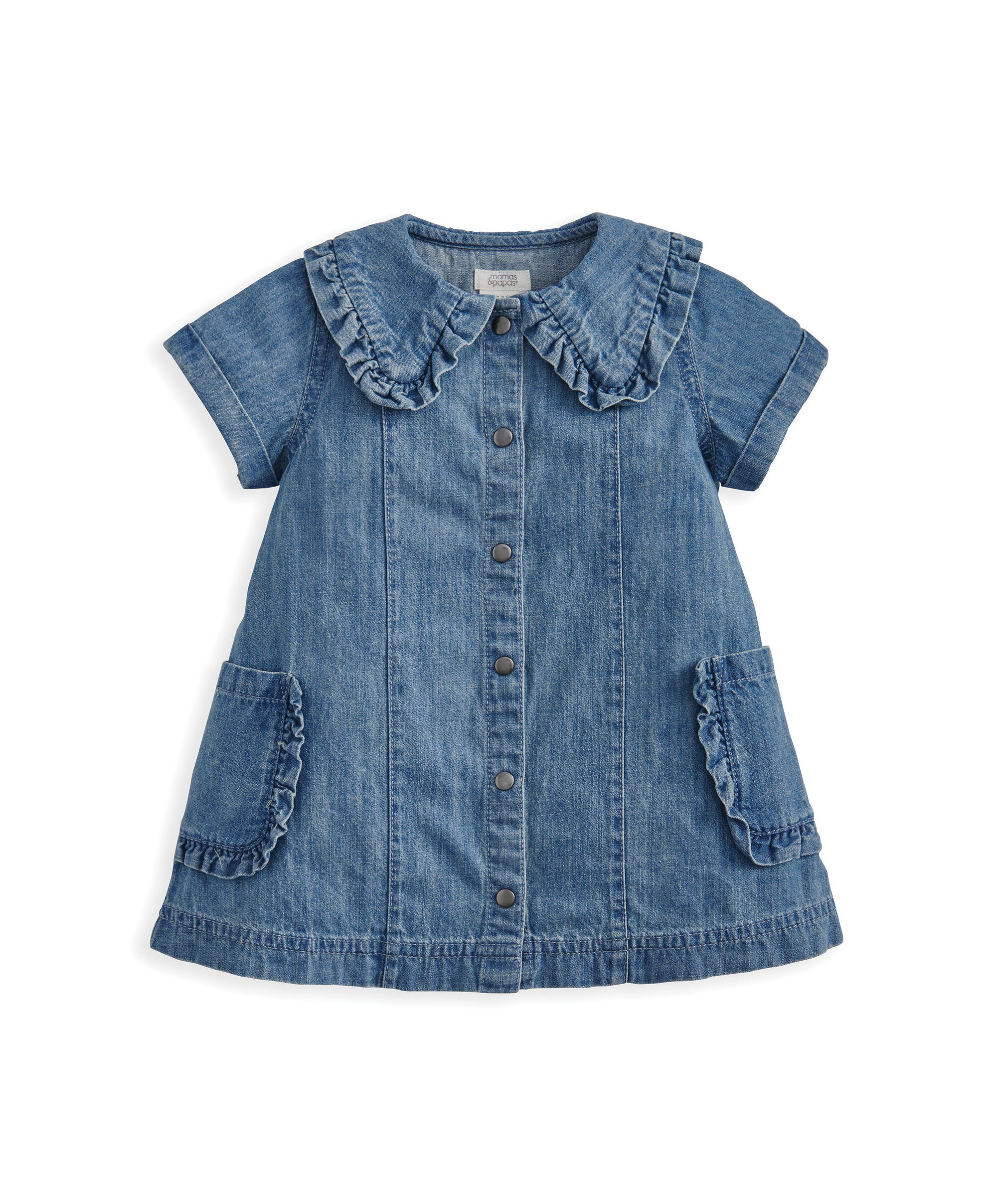Denim Shirt Dress image number 2