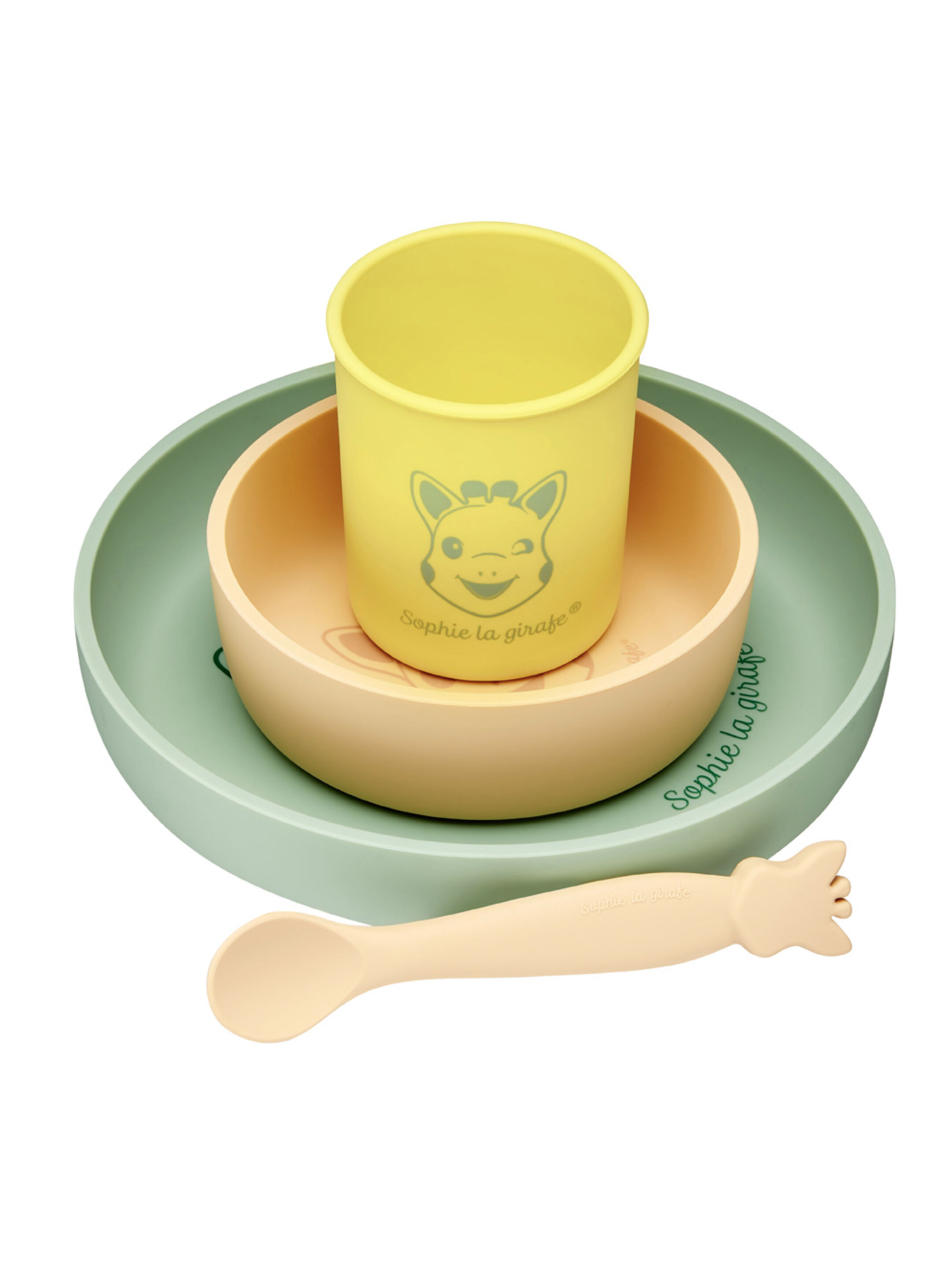 Sophie la girafe Il Etait Une Fois Silicone Meal Set image number 1