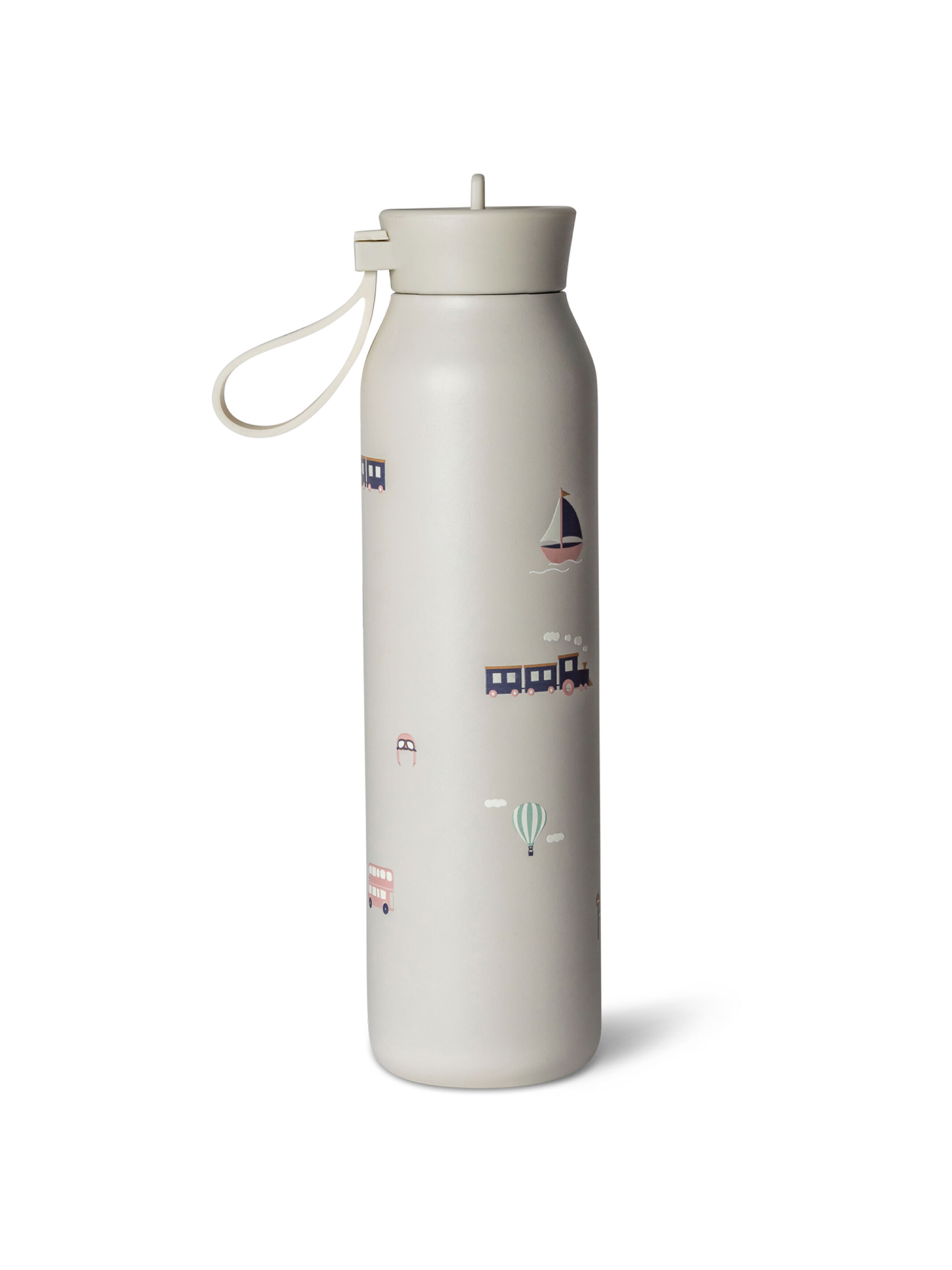 Stainless Steel Water Bottle 500ml - Vehicles