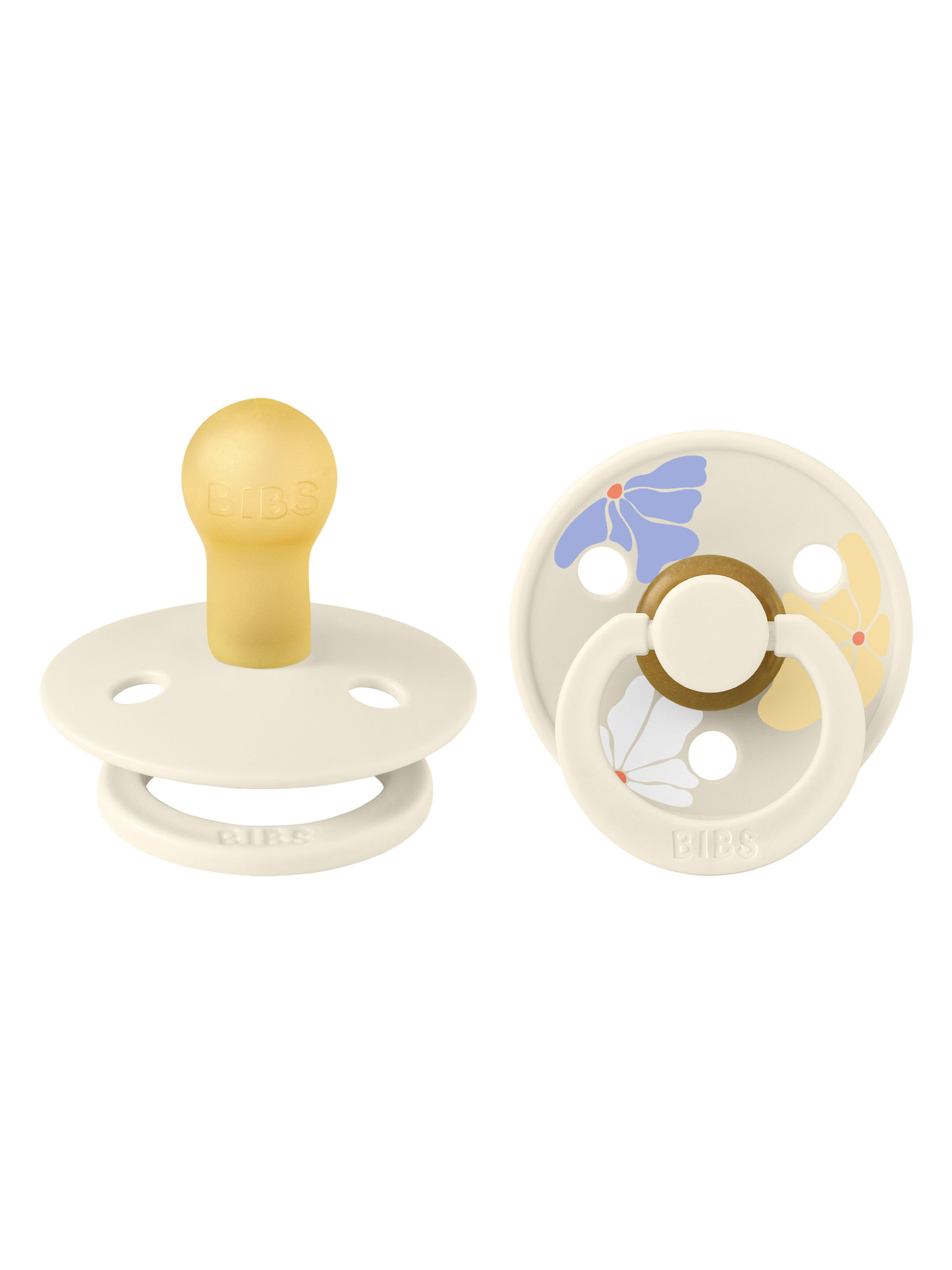 Bibs 2 Pack Colour Morning Bloom Latex S2 - Ivory Mix (6+ months) image number 2