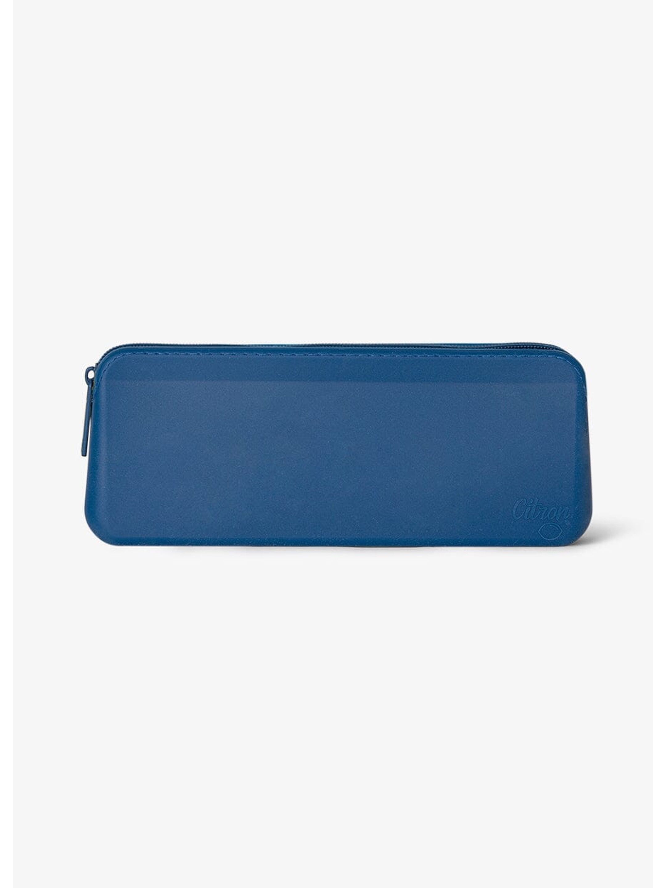 Citron Stainless Steel Cutlery with Pouch - Blue image number 1