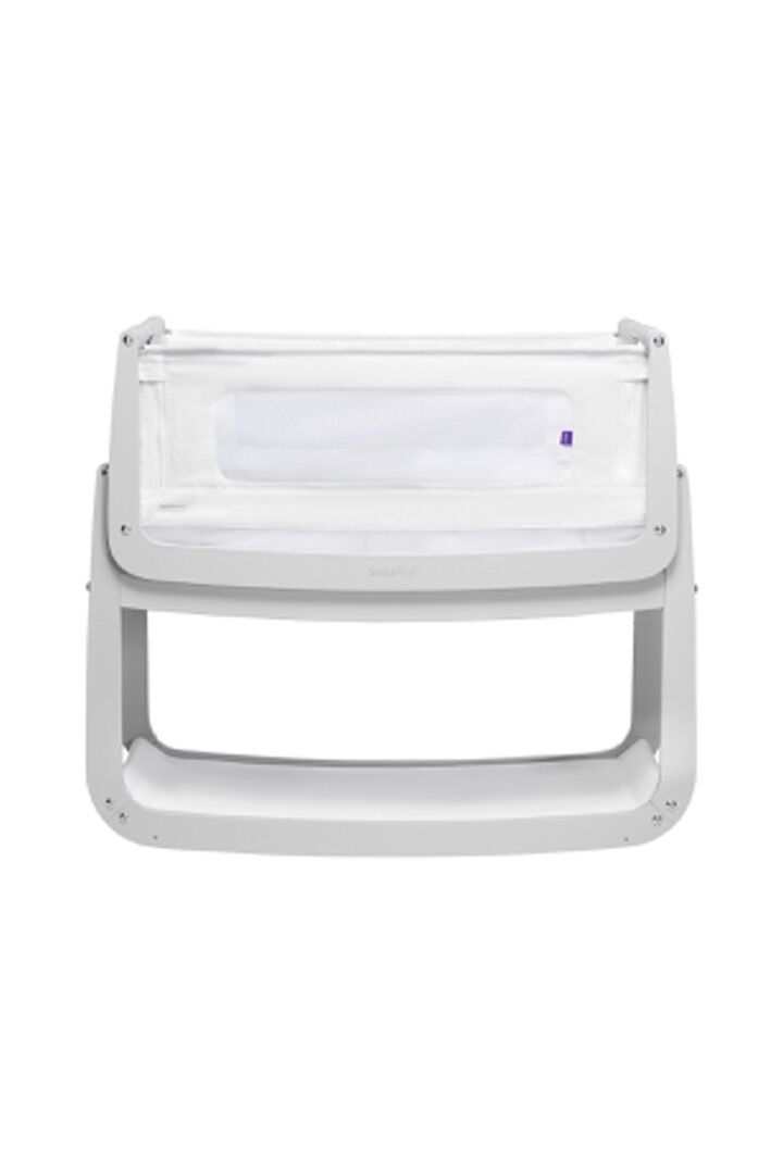 SnuzPod4 Bedside Crib - Haze Grey image number 1