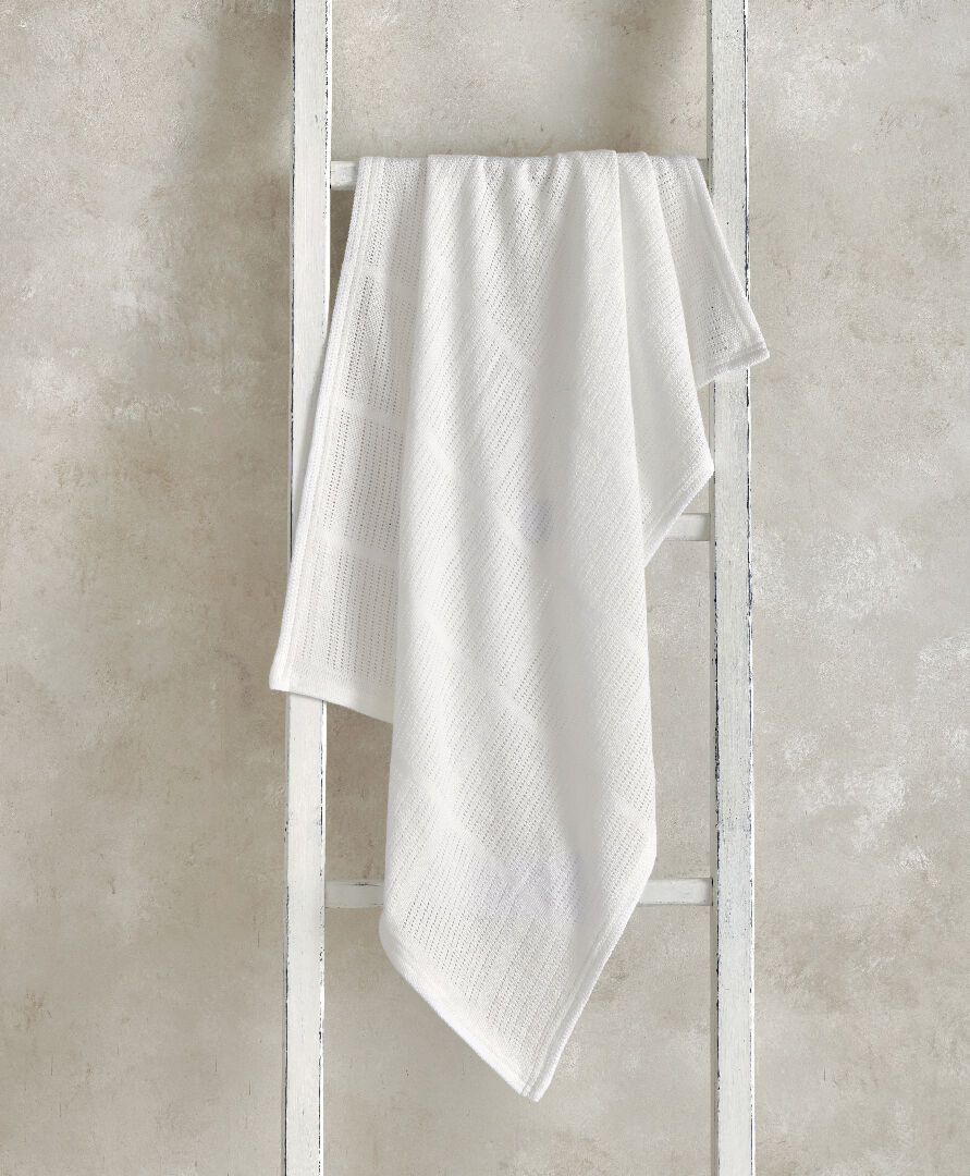 Cellular Blanket 100x150cm - White image number 2