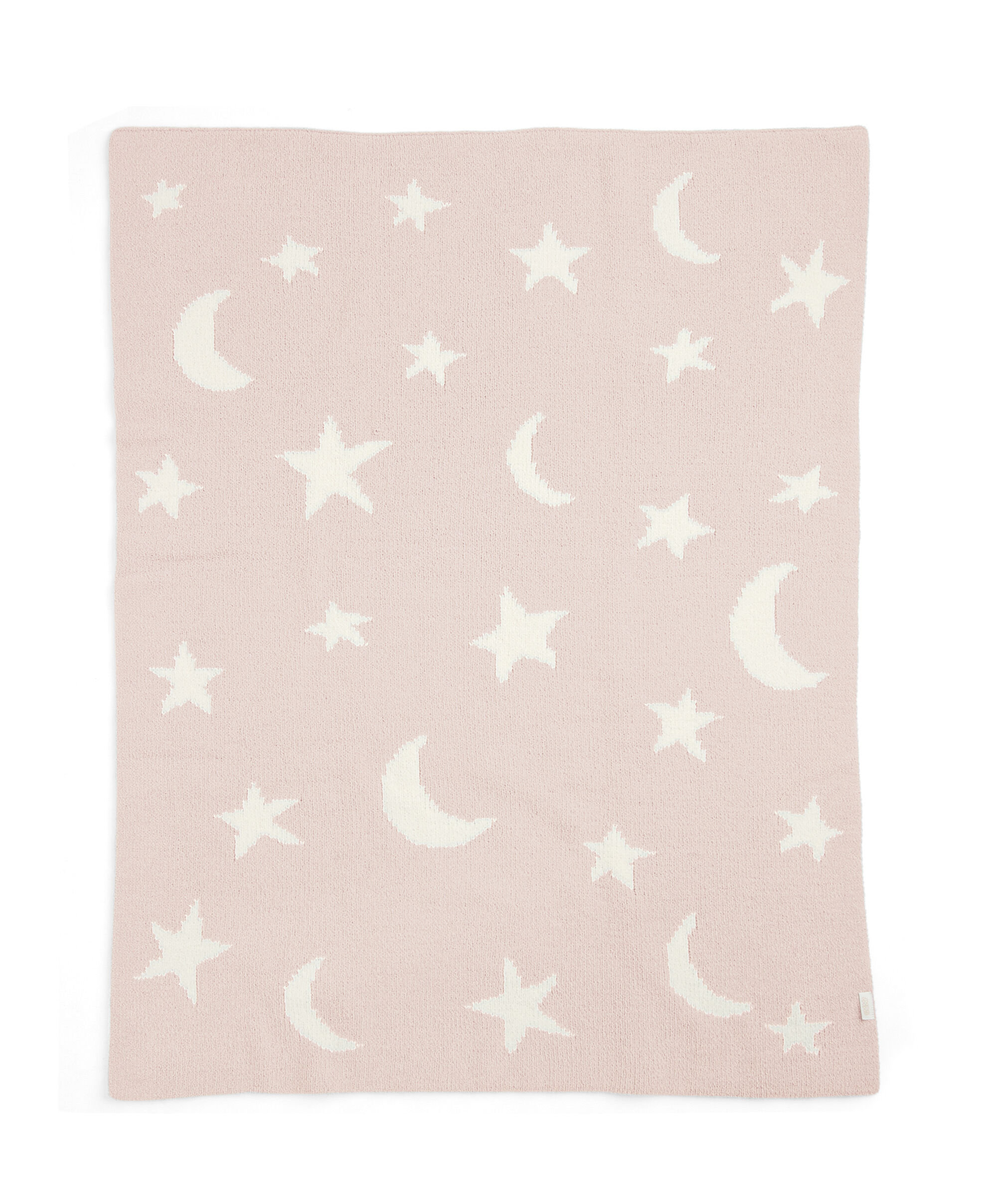 Chenille Blanket - Pink Moon/Star image number 4