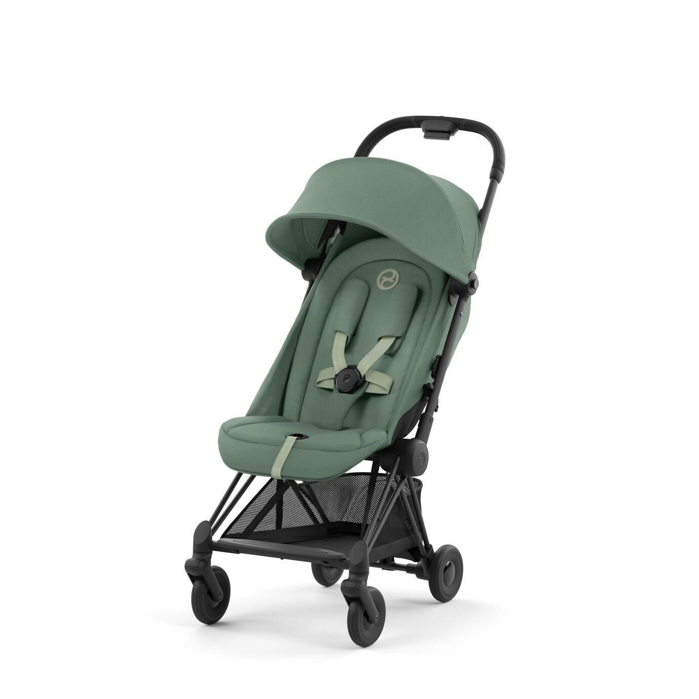 Cybex Coya Cabin Approved Stroller Leaf Green with Matte Black Frame image number 1