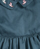 Embroidered Collar Dress image number 3