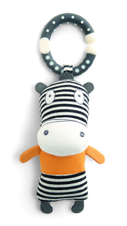 Babyplay Activity Toy - Mini Linkie Zebra image number 1