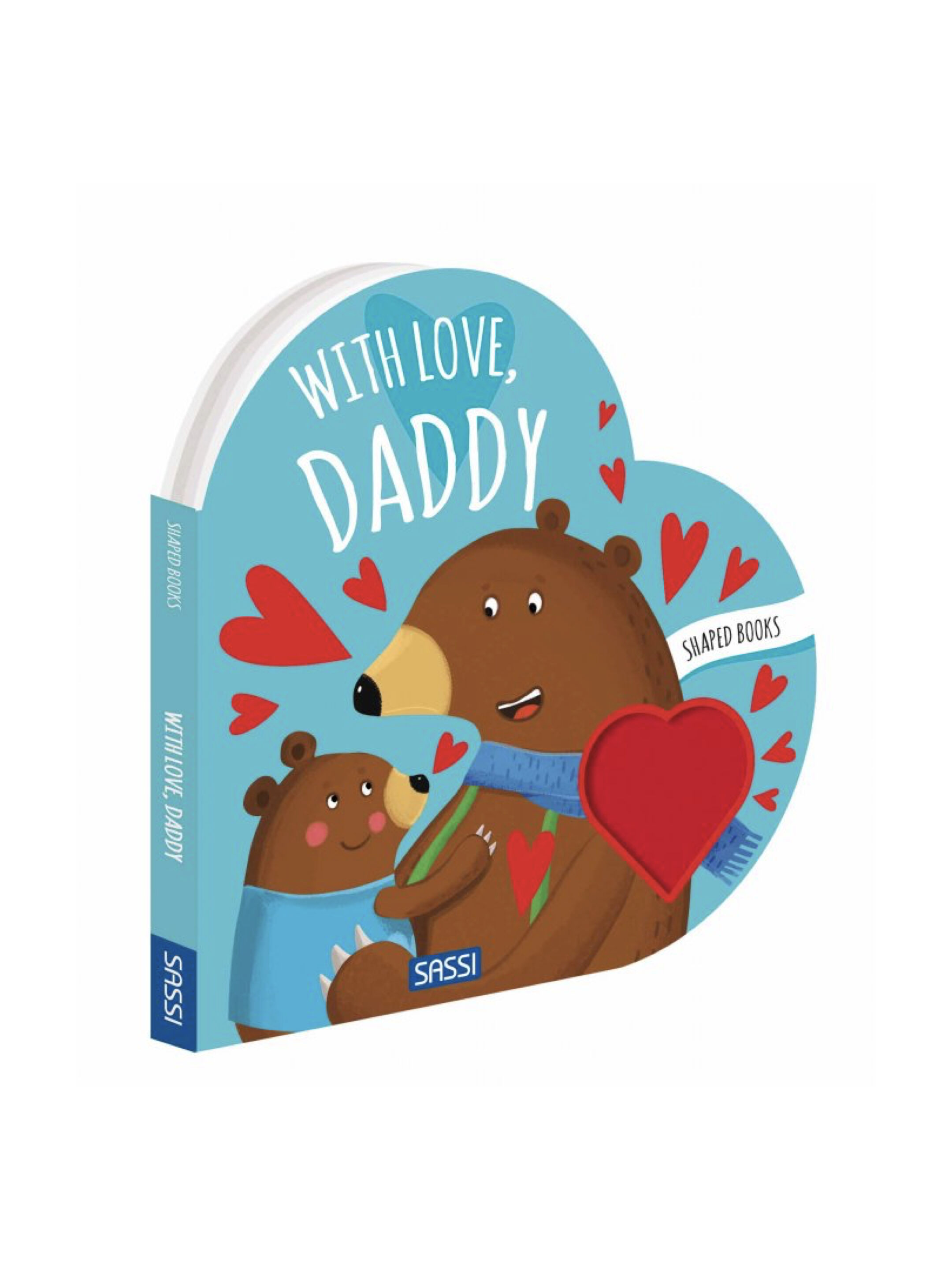 Sassi Shaped Books - With Love Daddy image number 1
