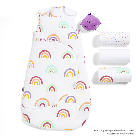 3pc Crib Bedding Set – Colour Rainbow image number 4