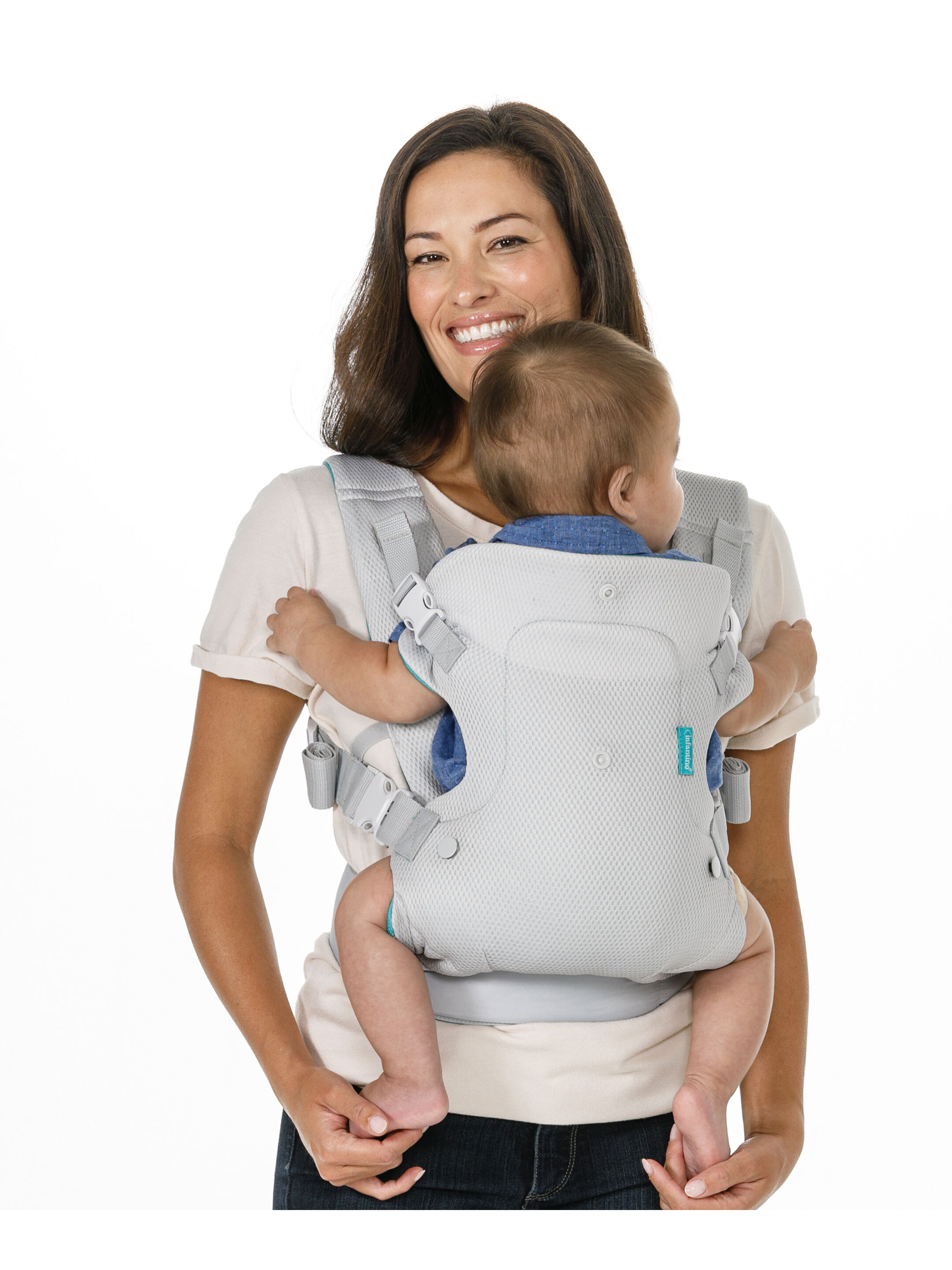 Infantino Flip 4-In-1 Light &amp; Airy Convertible Carrier image number 1