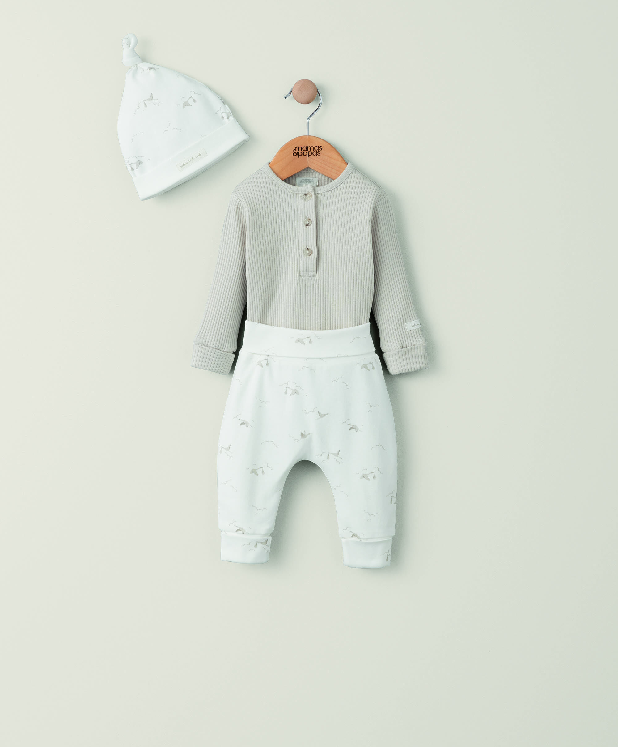 3 piece Stork My First Outfit Set image number 1