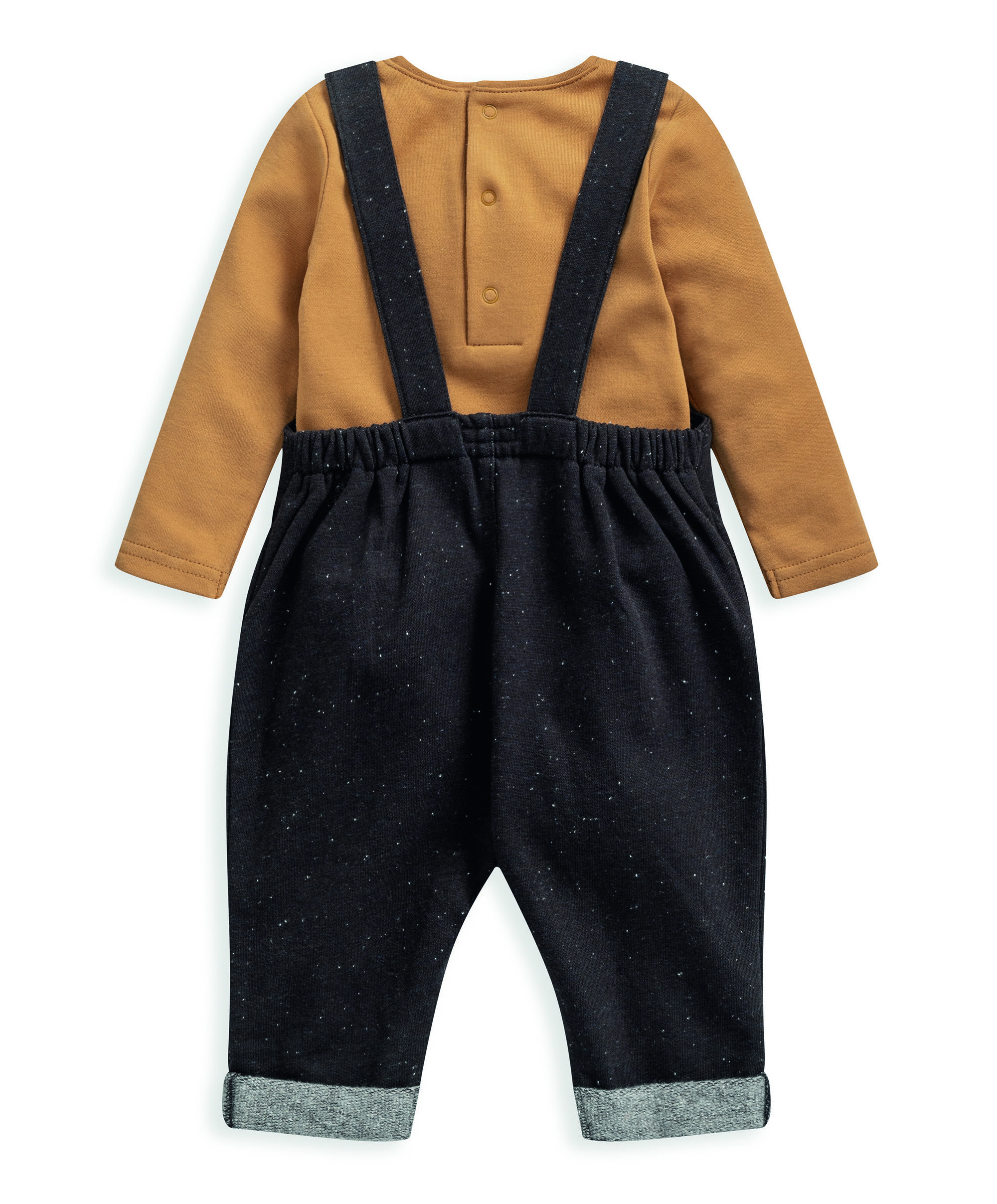 2 piece Dungaree & Bodysuit Set image number 3