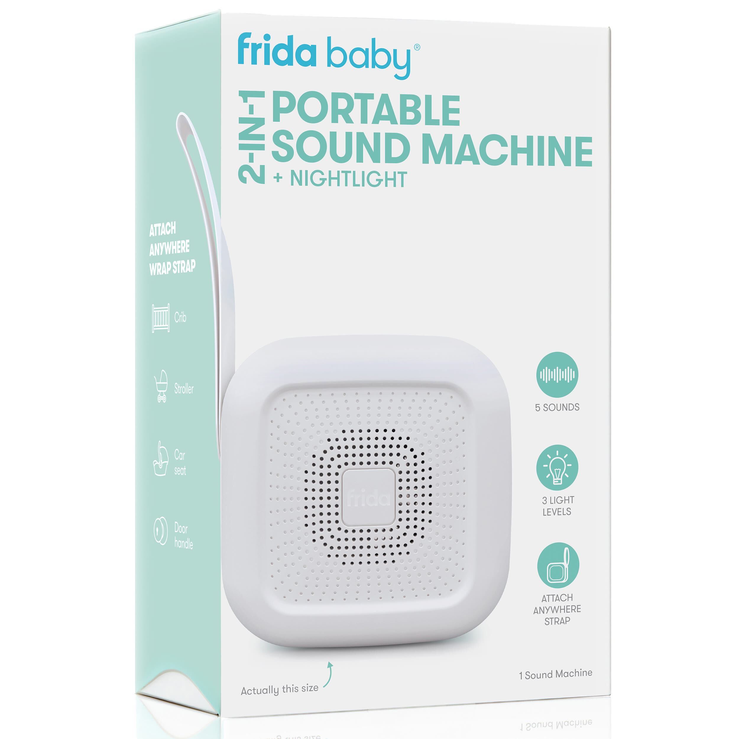 2-in-1 Portable Sound Machine + Nightlight image number 1