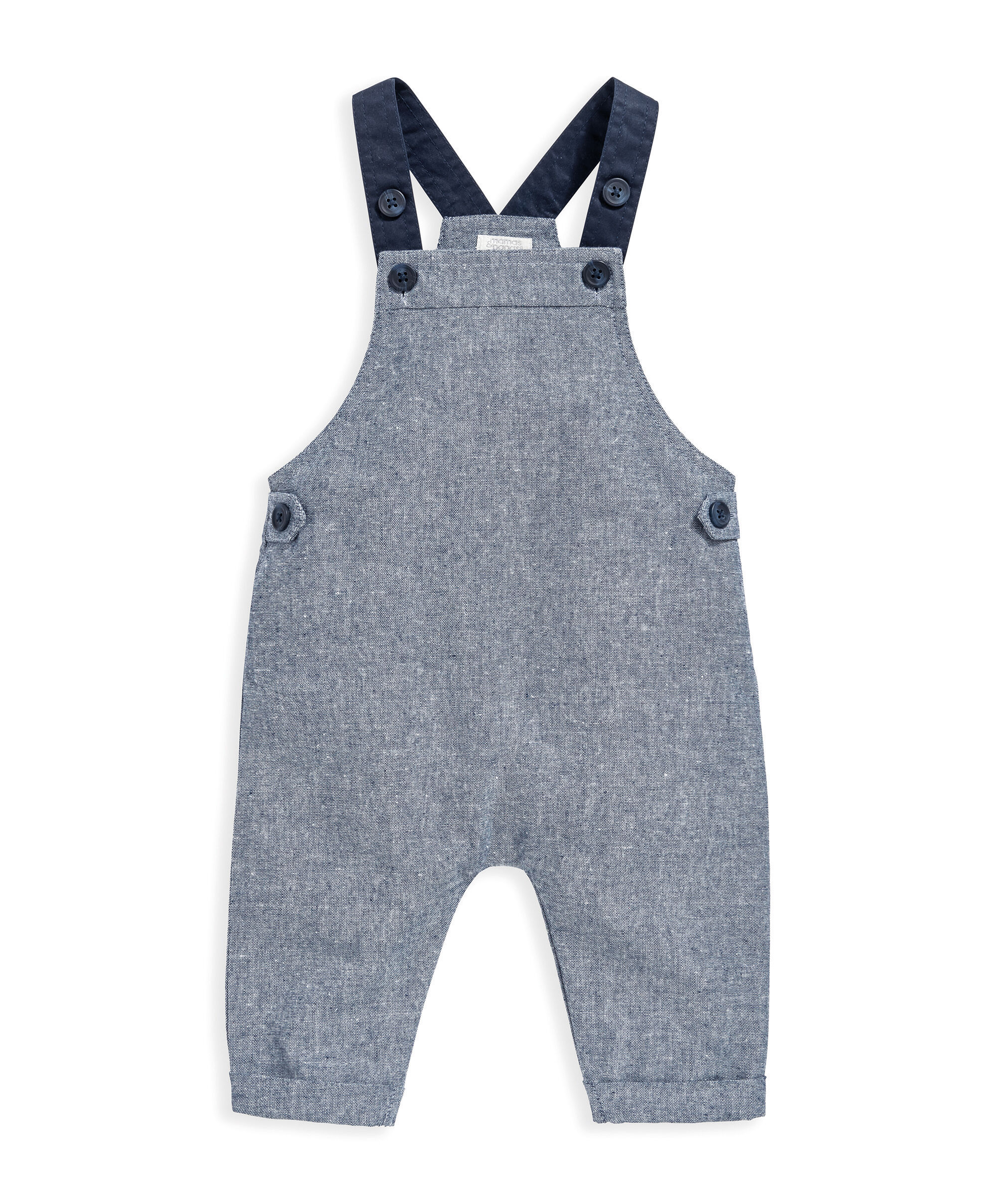 2 Piece Chambray Dungaree Set image number 4