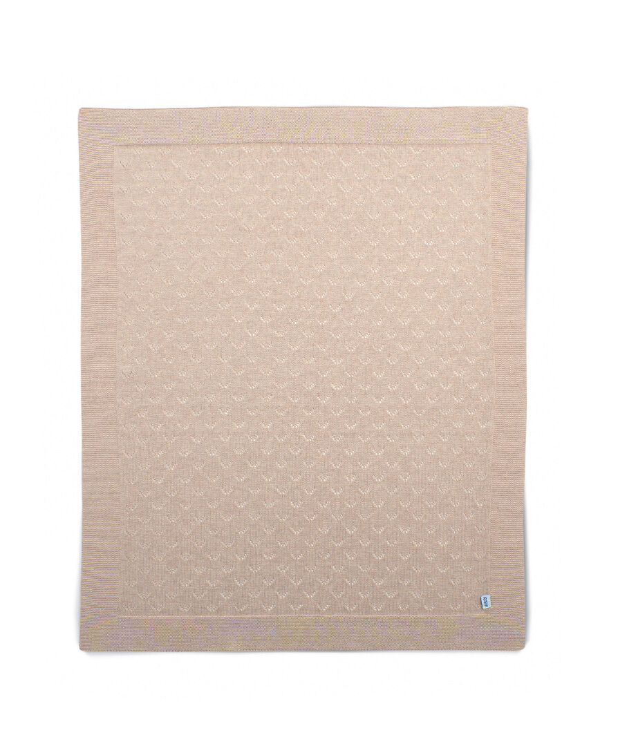 Pink Pointelle Blanket image number 2