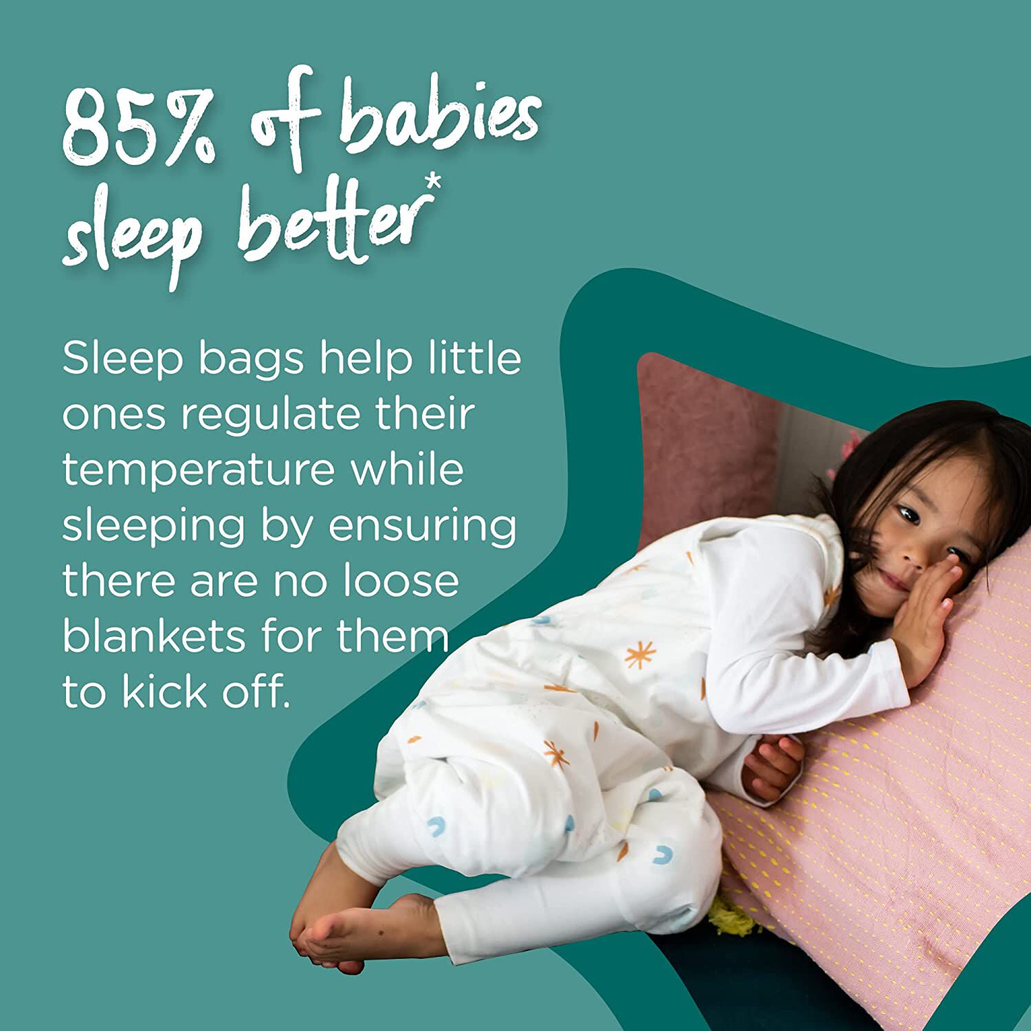 Tommee Tippee Baby Sleep Bag with Legs, 6-18m, 1.0 TOG, Gro Friends, Green image number 4