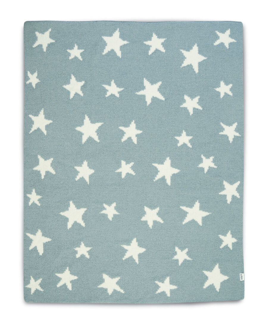 Chenille Blanket - Blue Star image number 3