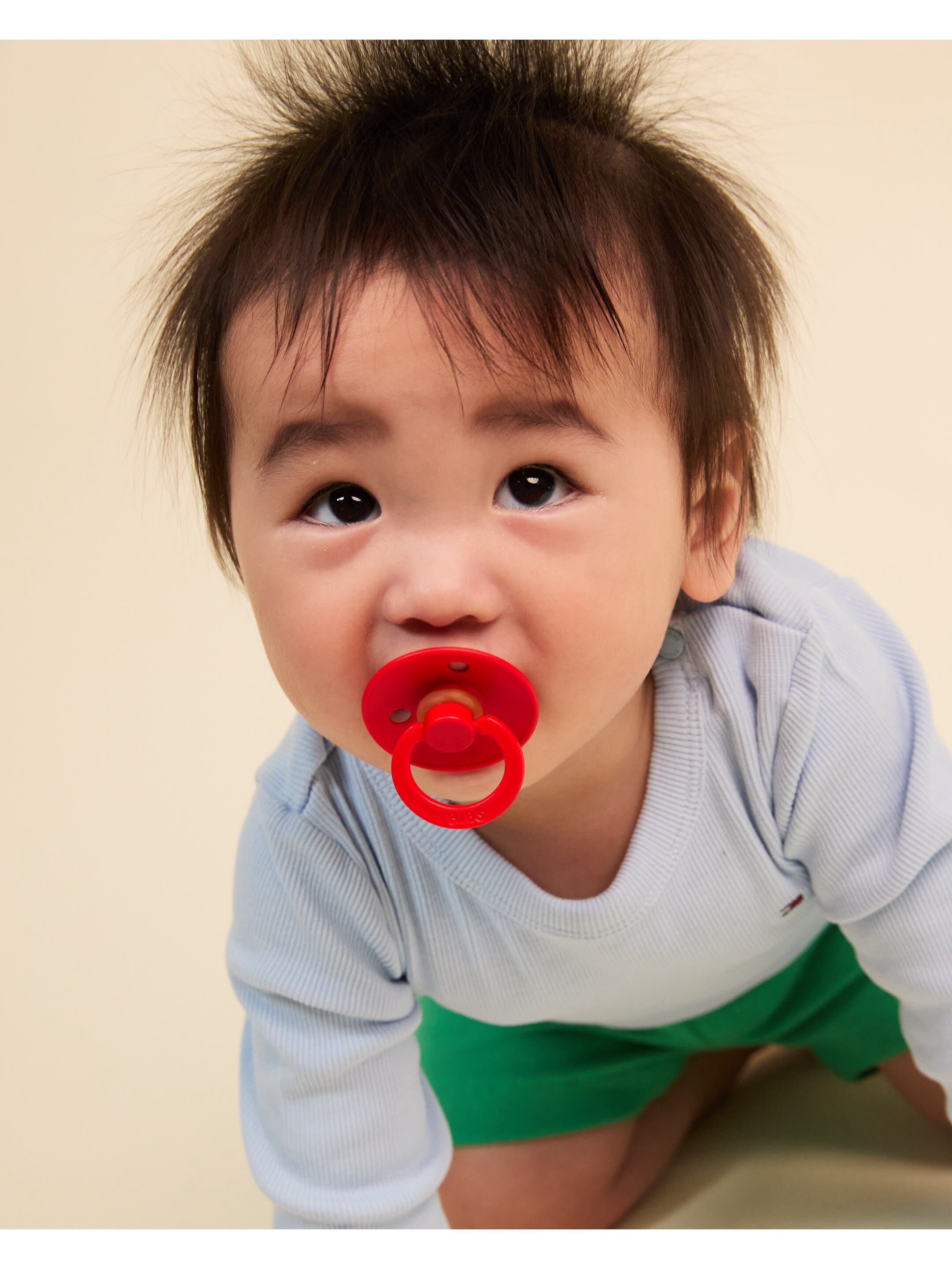 BIBS Pacifier Latex - Size 2 Vanilla/Candy Apple 2ps image number 5