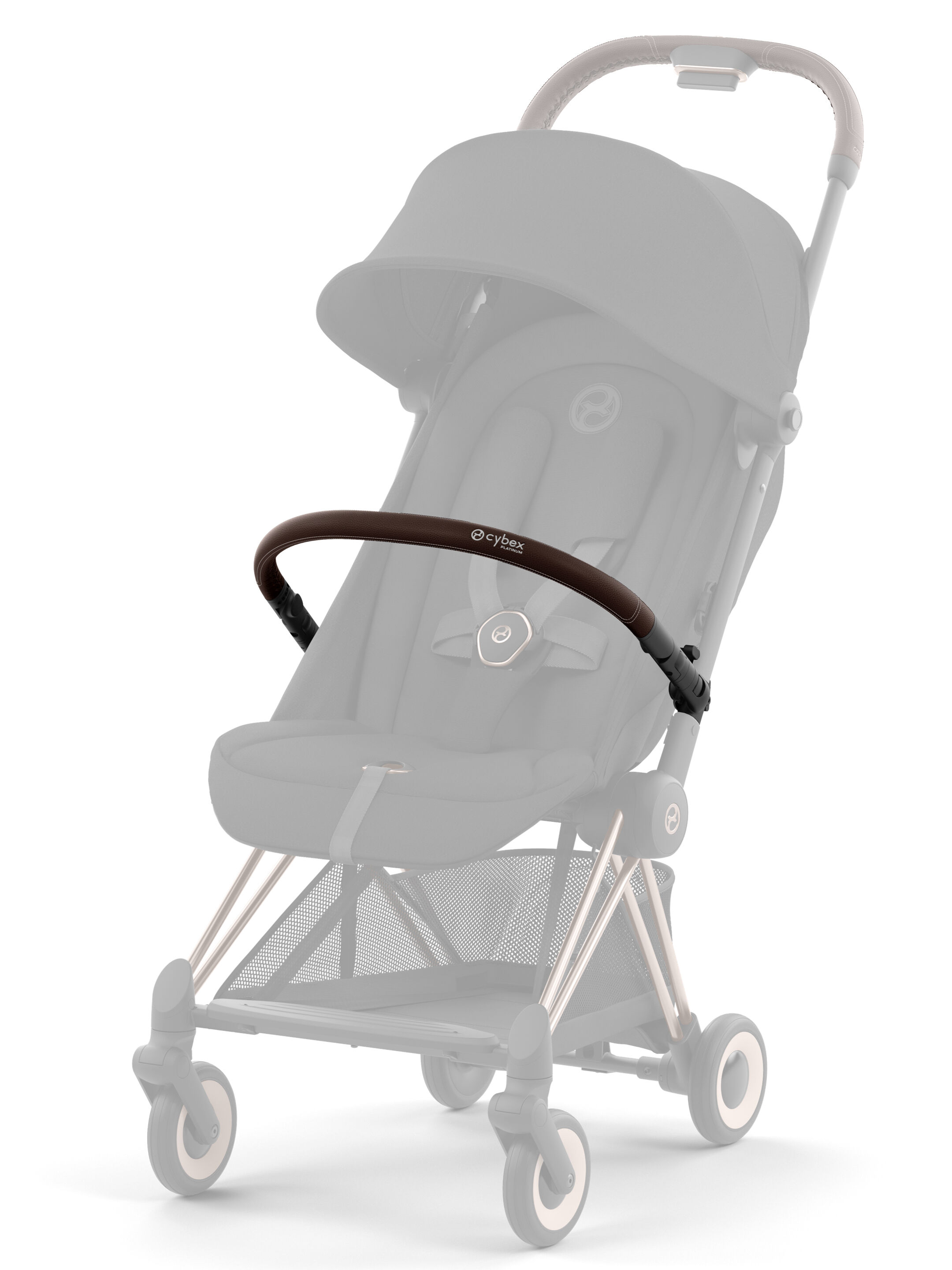 Cybex Coya Bumper Bar - Dark Brown image number 1
