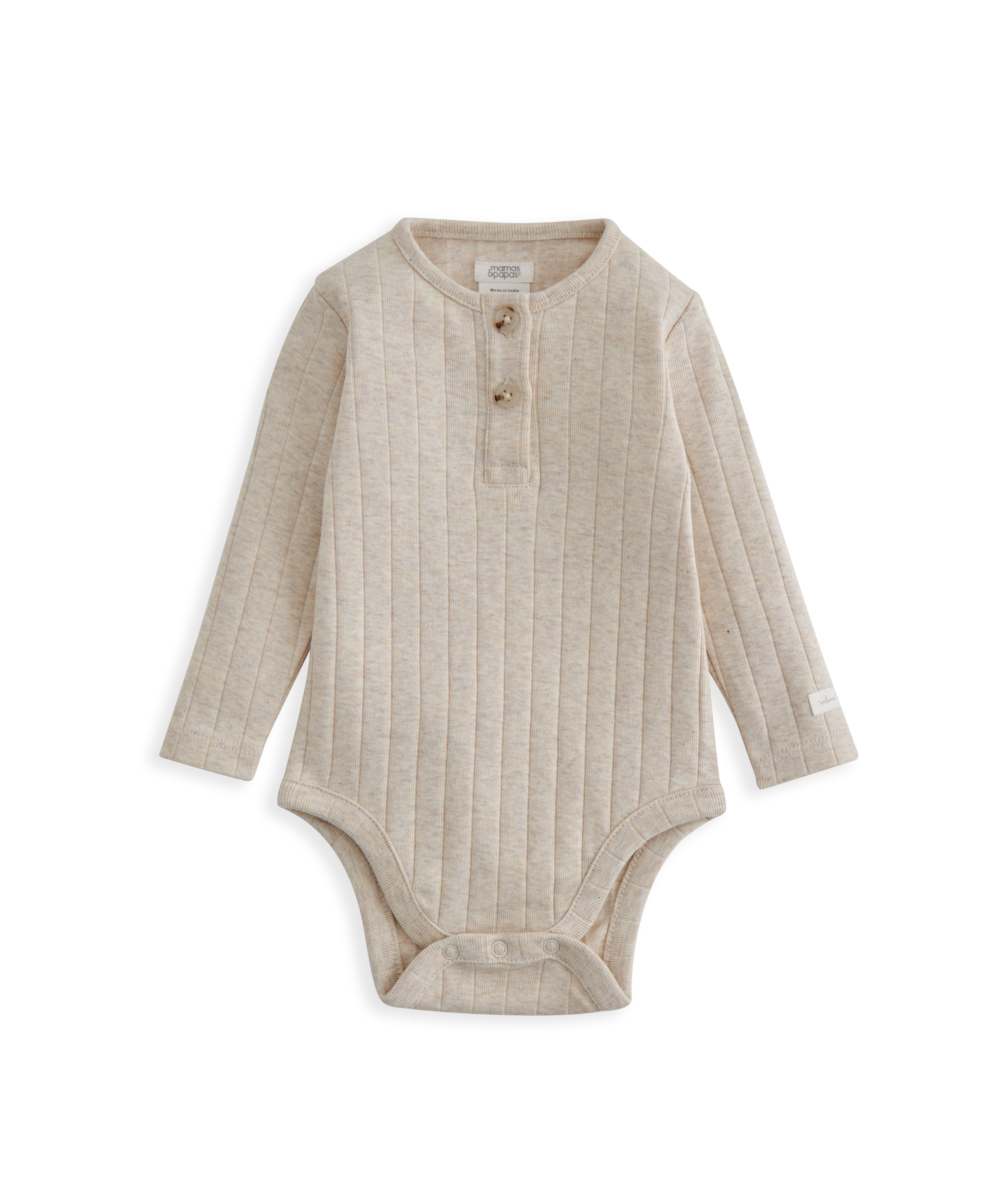 Ribbed Safari Bodysuit & Leggings Set  image number 3