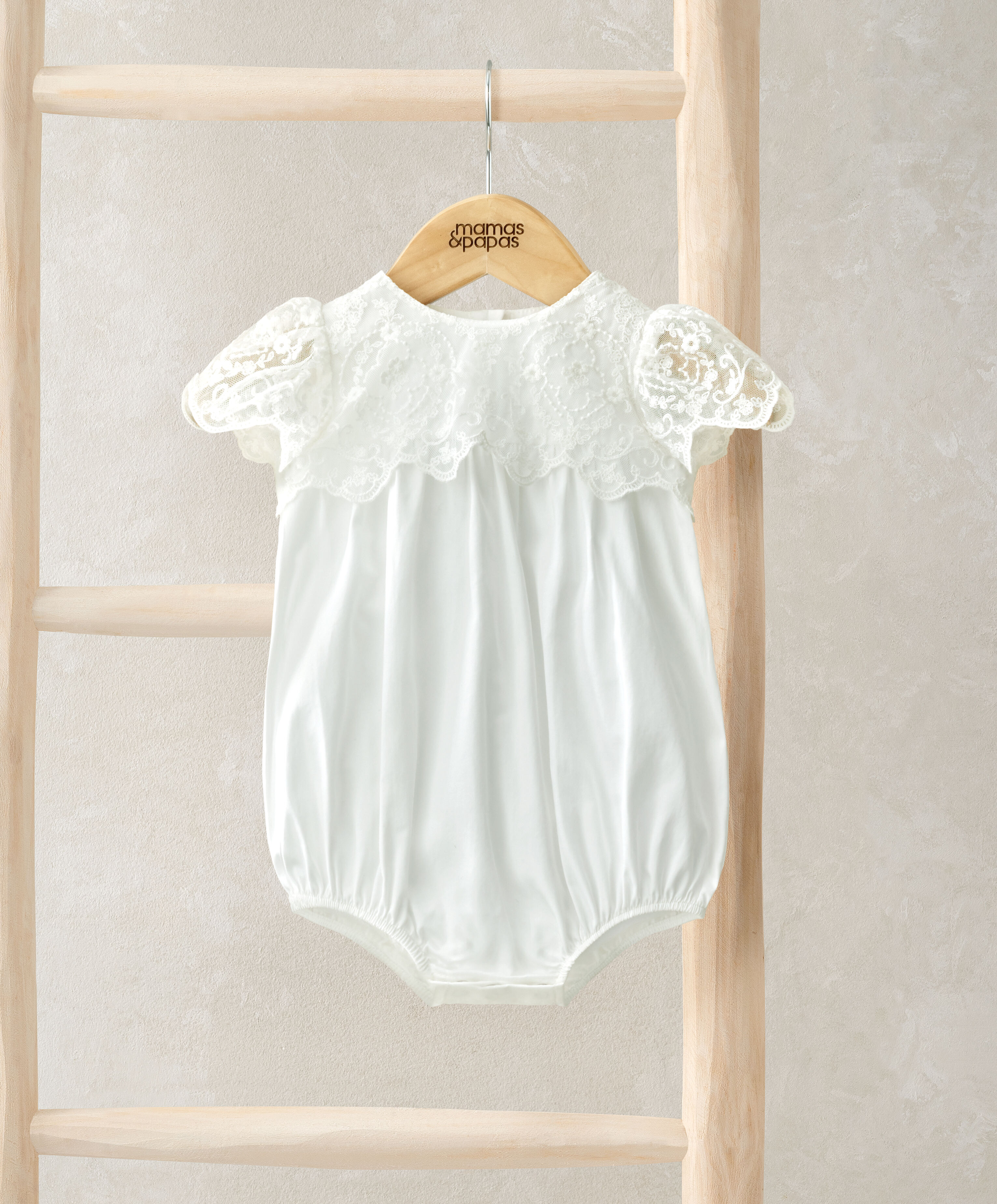 Lace Bodice Romper image number 1