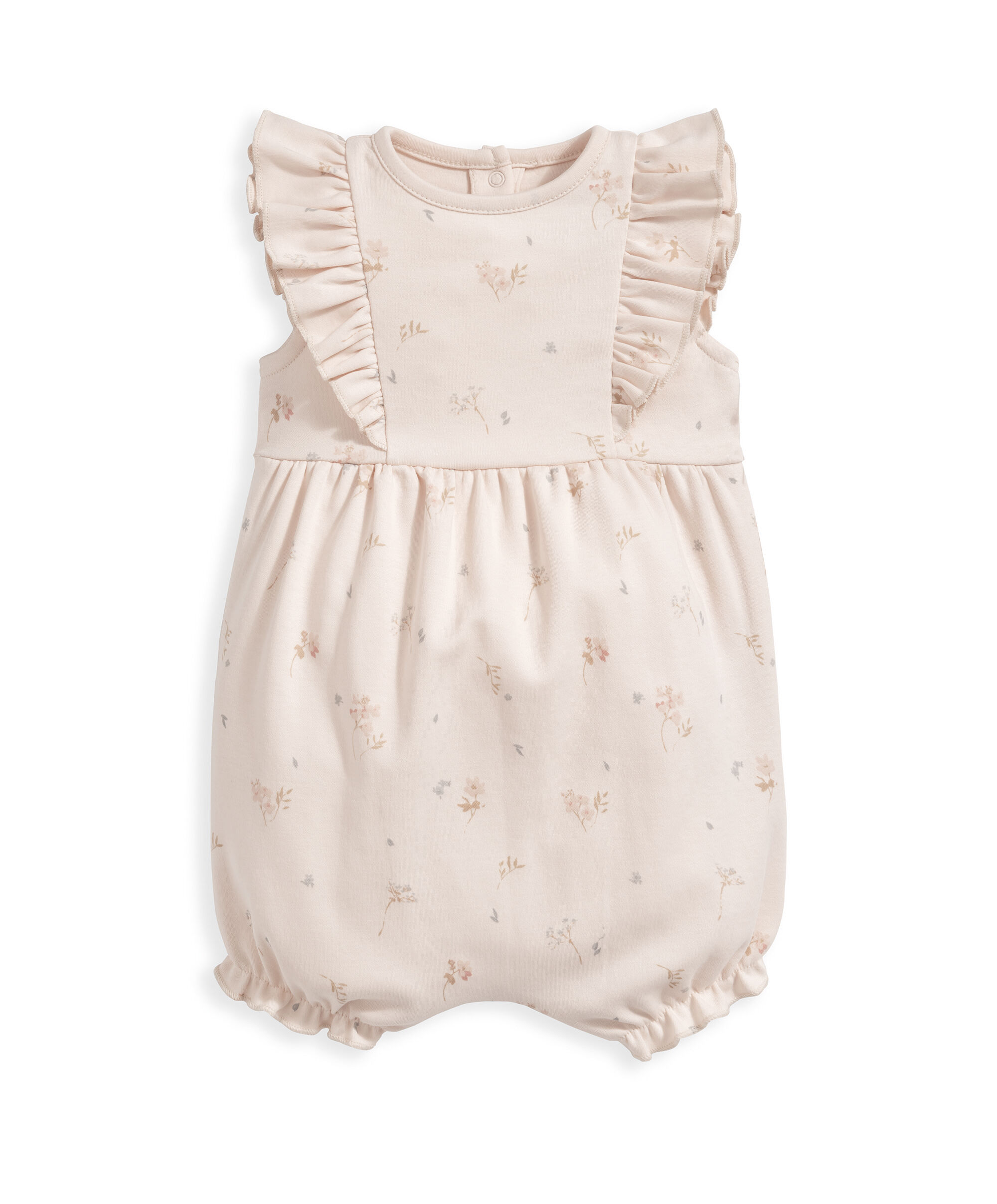 Floral Jersery Shortie Romper image number 2