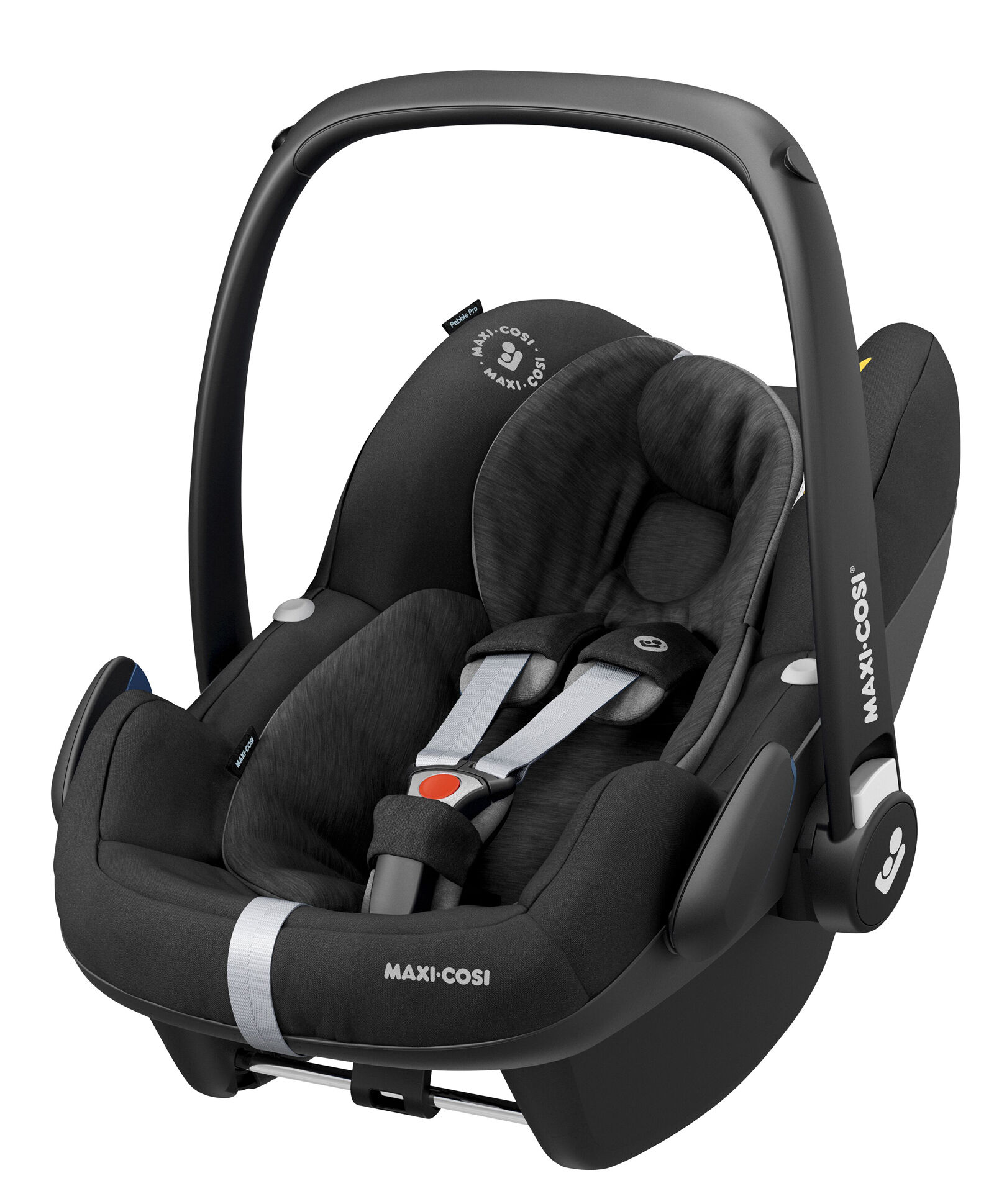 Maxi Cosi Pebble Pro i-Size Newborn Car Seat - Essential Black image number 1