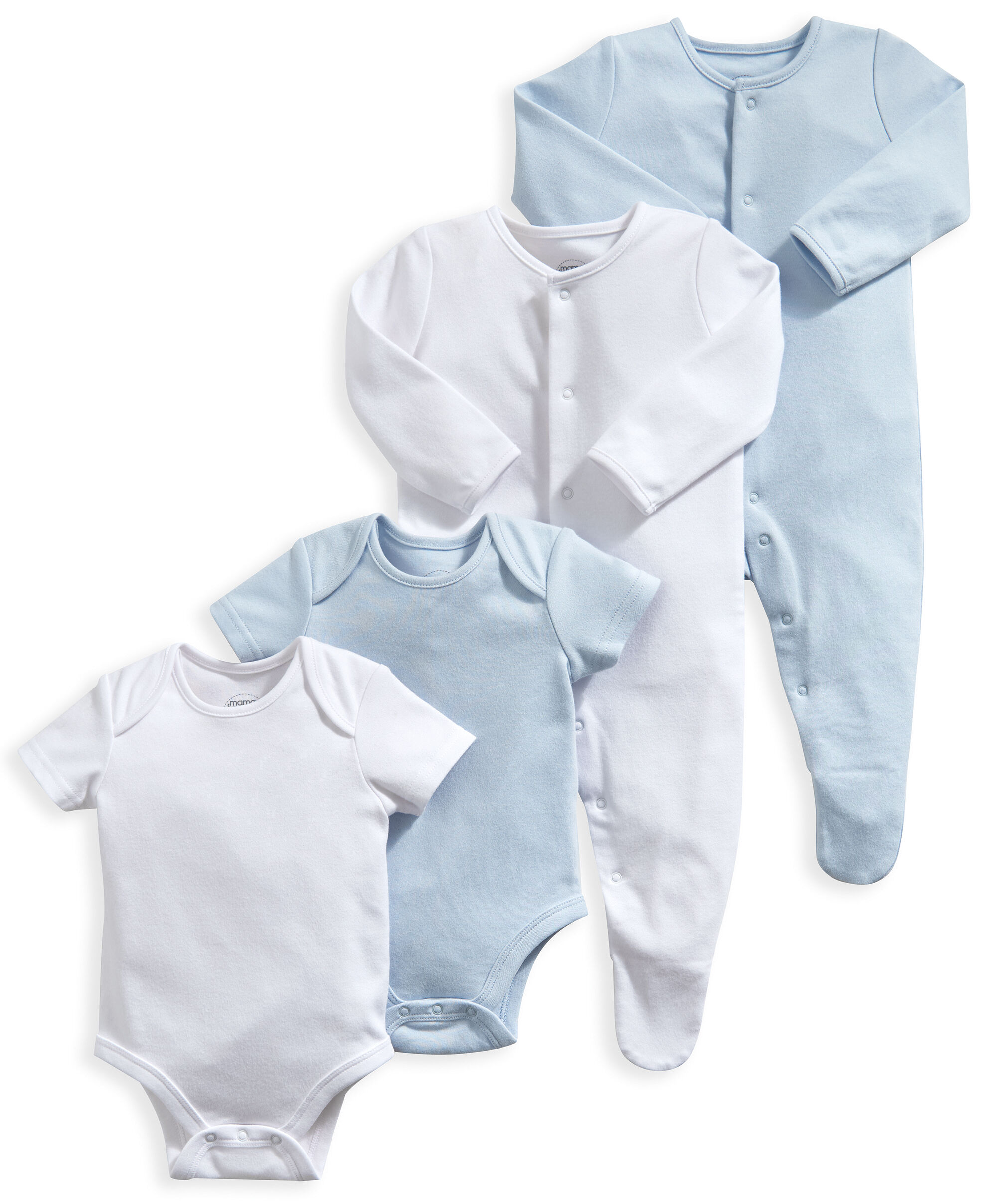 4 Piece Set Welcome To The World Blue image number 1