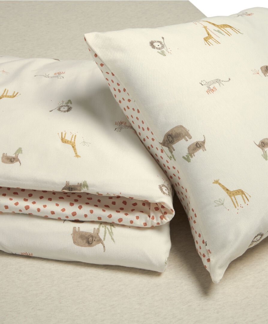 Jungle Duvet Cover &amp; Pillow Case