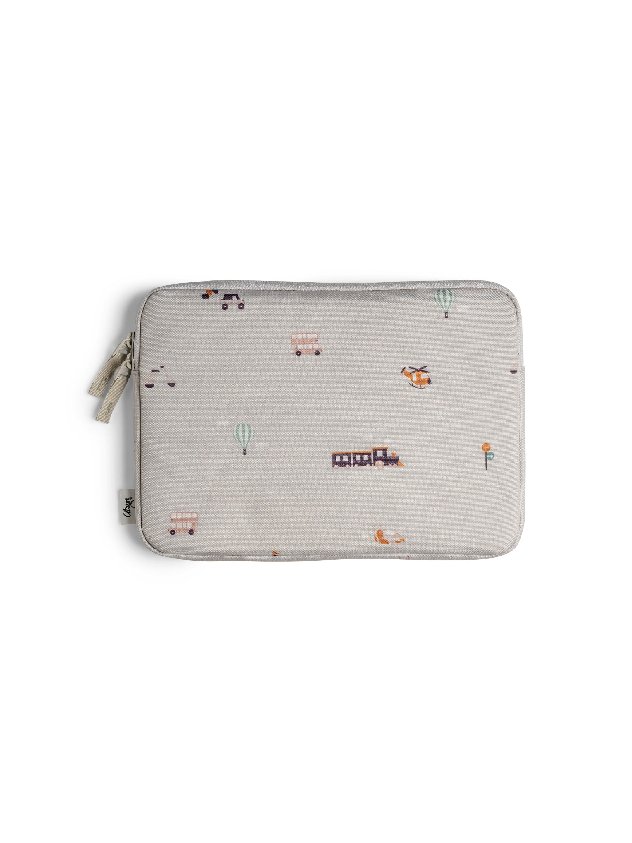 Citron Protective Ipad Sleeve with Zipper Vehicles