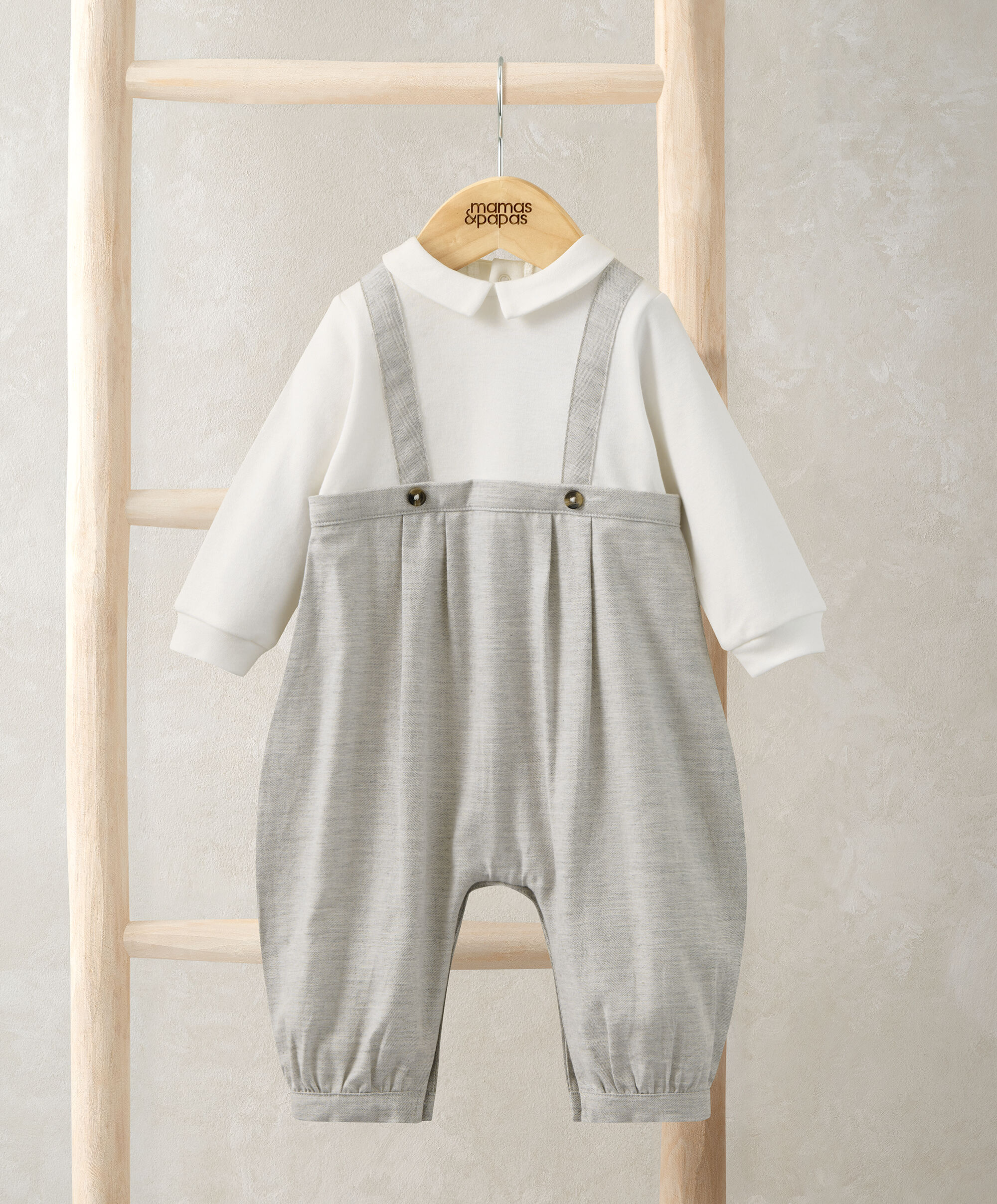 Mock Suit Romper image number 1