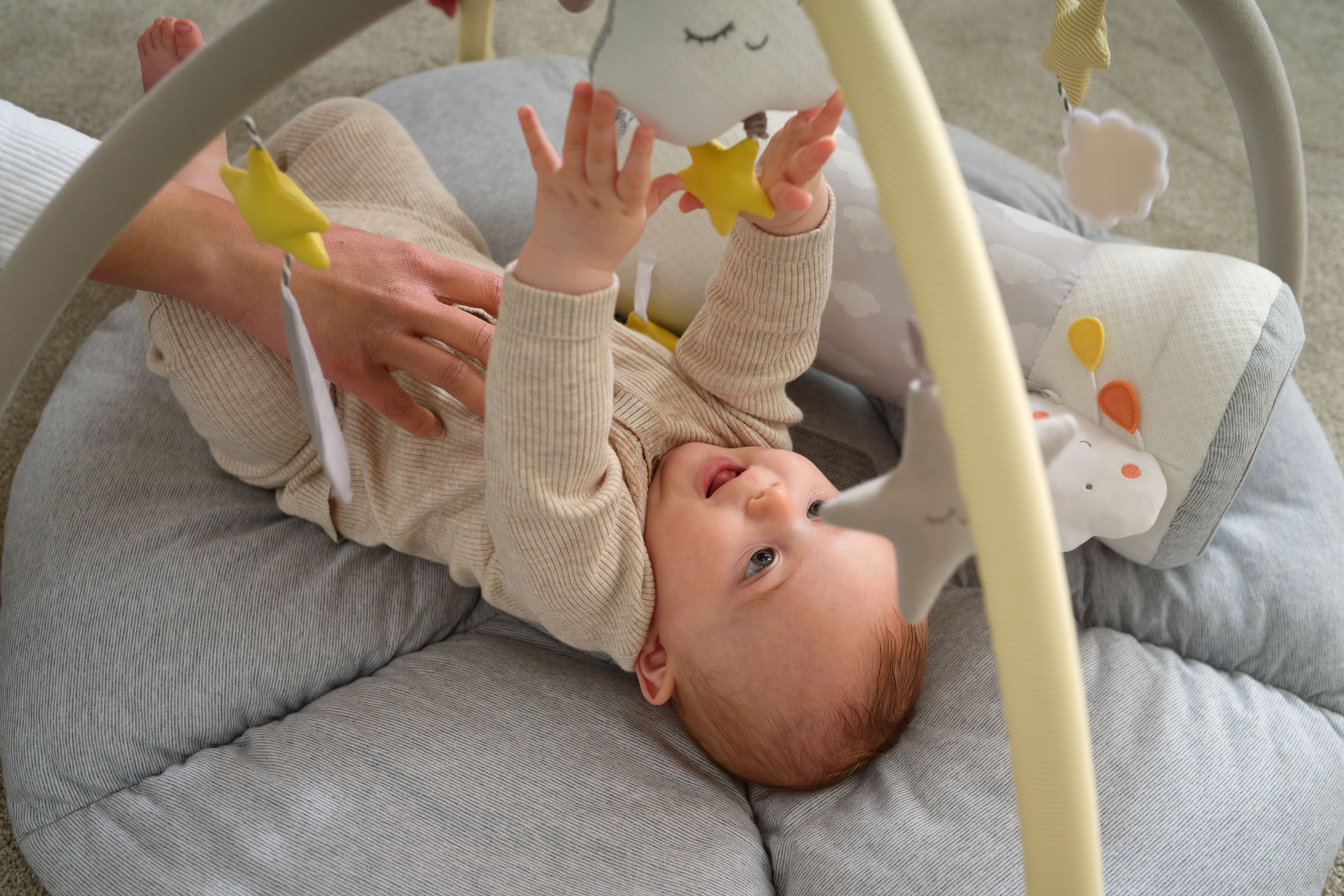 Ribbed Knit Romper image number 7