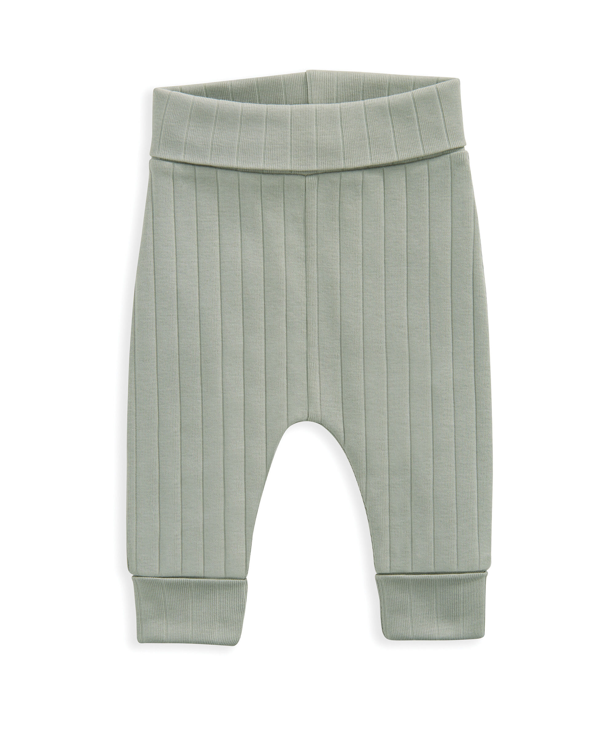 Stripe Top & Leggings Outfit Set - Blue image number 3