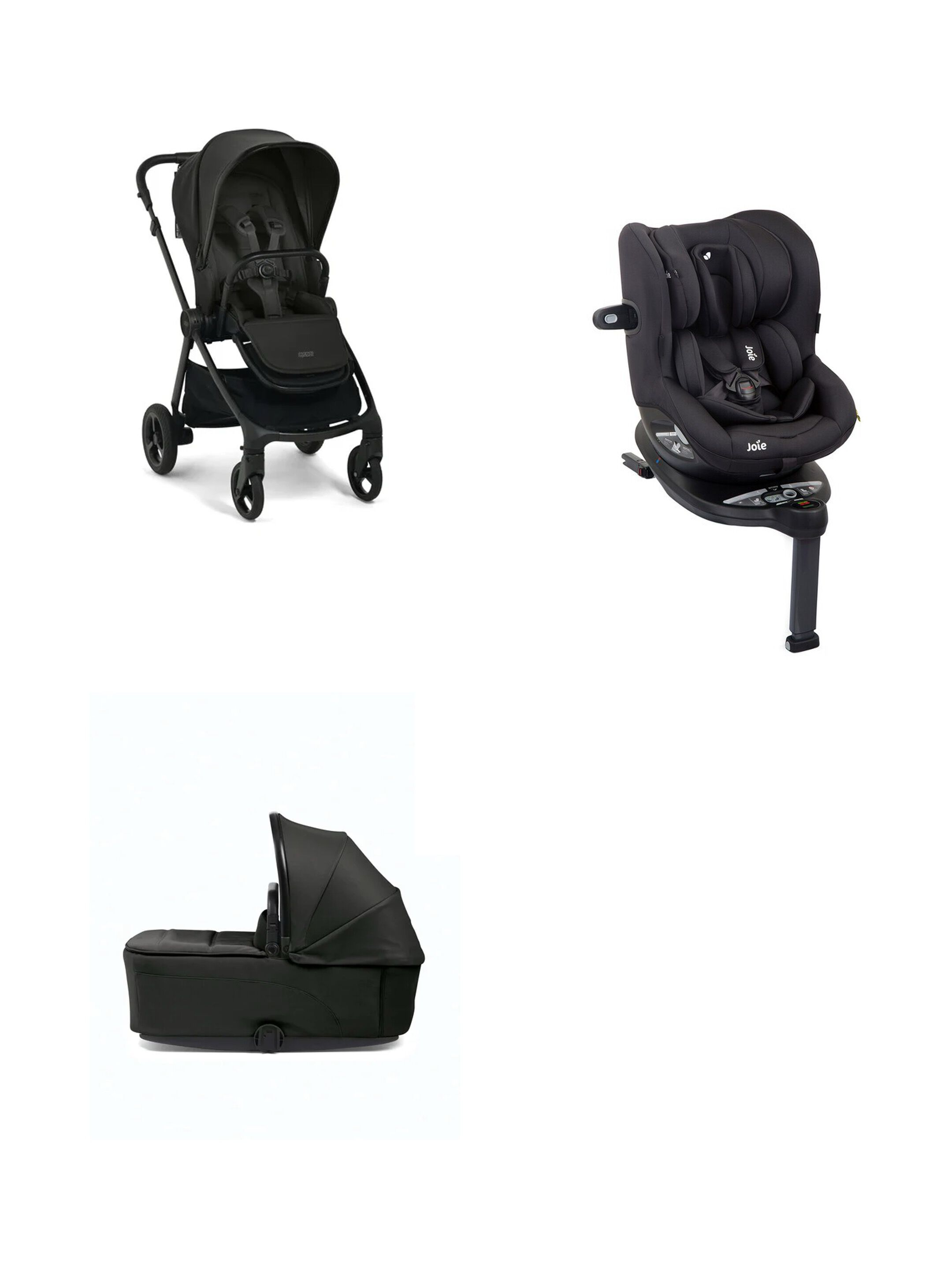 Vardo Noir Pushchair 3 Piece Bundle with Joie Car Seat Coal image number 5
