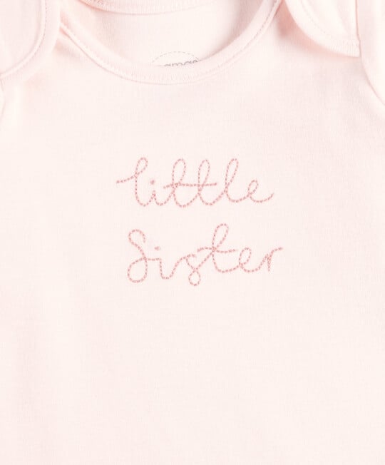Little Sister Long Sleeve T-Shirt - Pink image number 4