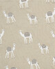 Knitted Blanket (70x90cm) - Sand Multicolor Camel image number 2